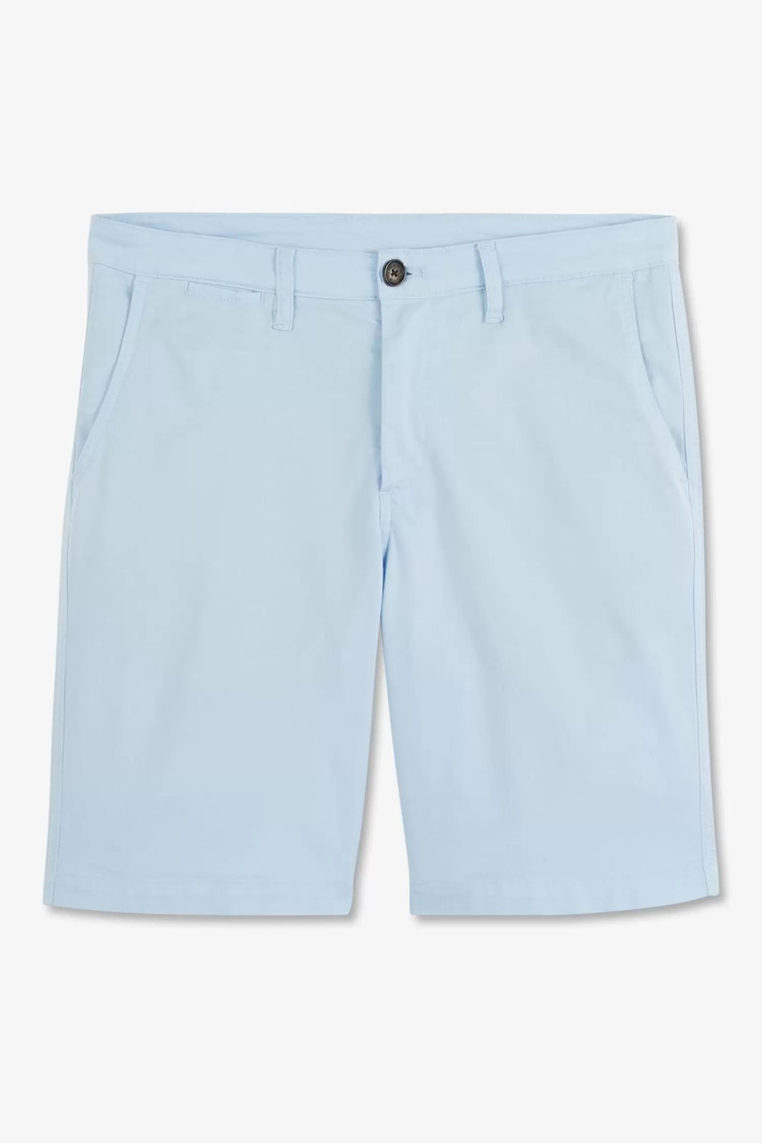 Eden Park Bermuda Bleu Clair Uni-Homme Shorts Et Bermudas