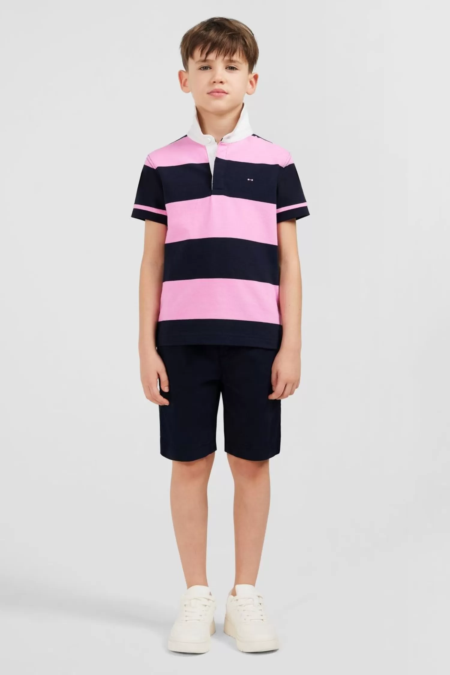 Eden Park Bermuda Chino Marine En Coton Stretch-Enfant Enfant