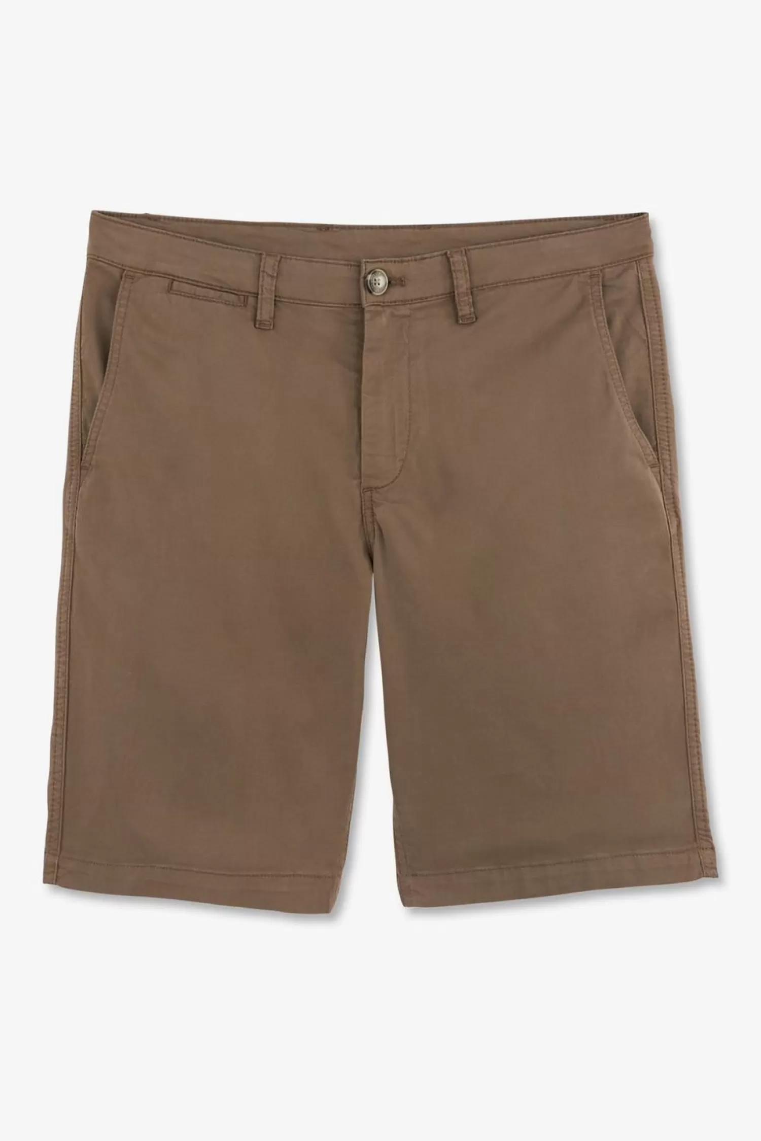 Eden Park Bermuda Marron Uni-Homme Shorts Et Bermudas