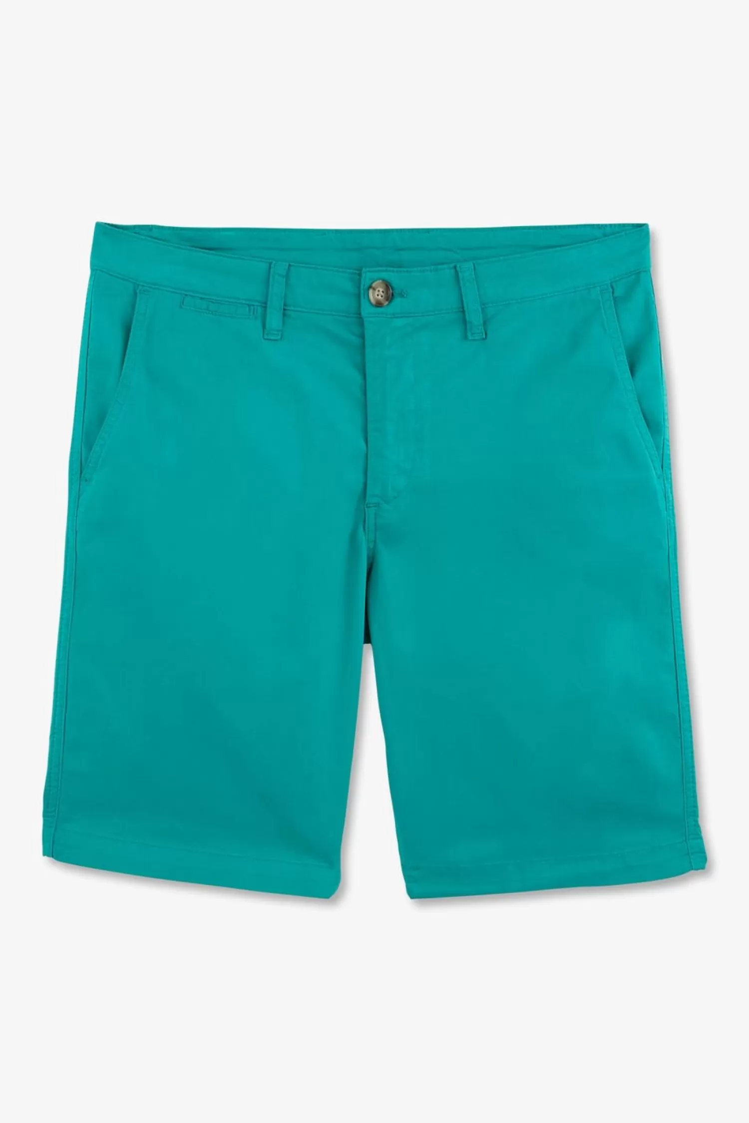 Eden Park Bermuda Vert Uni-Homme Shorts Et Bermudas