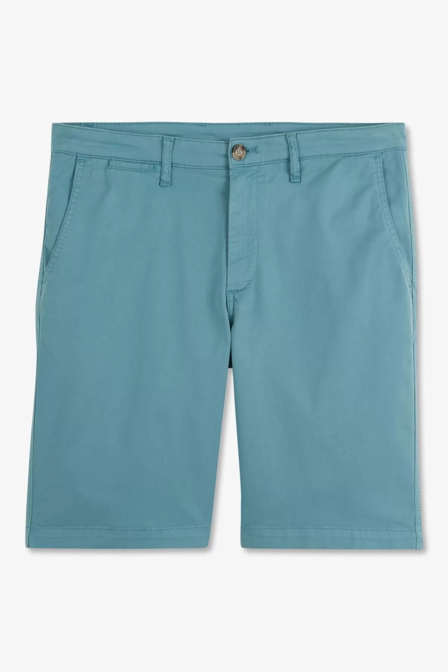 Eden Park Bermuda Vert Uni-Homme Shorts Et Bermudas