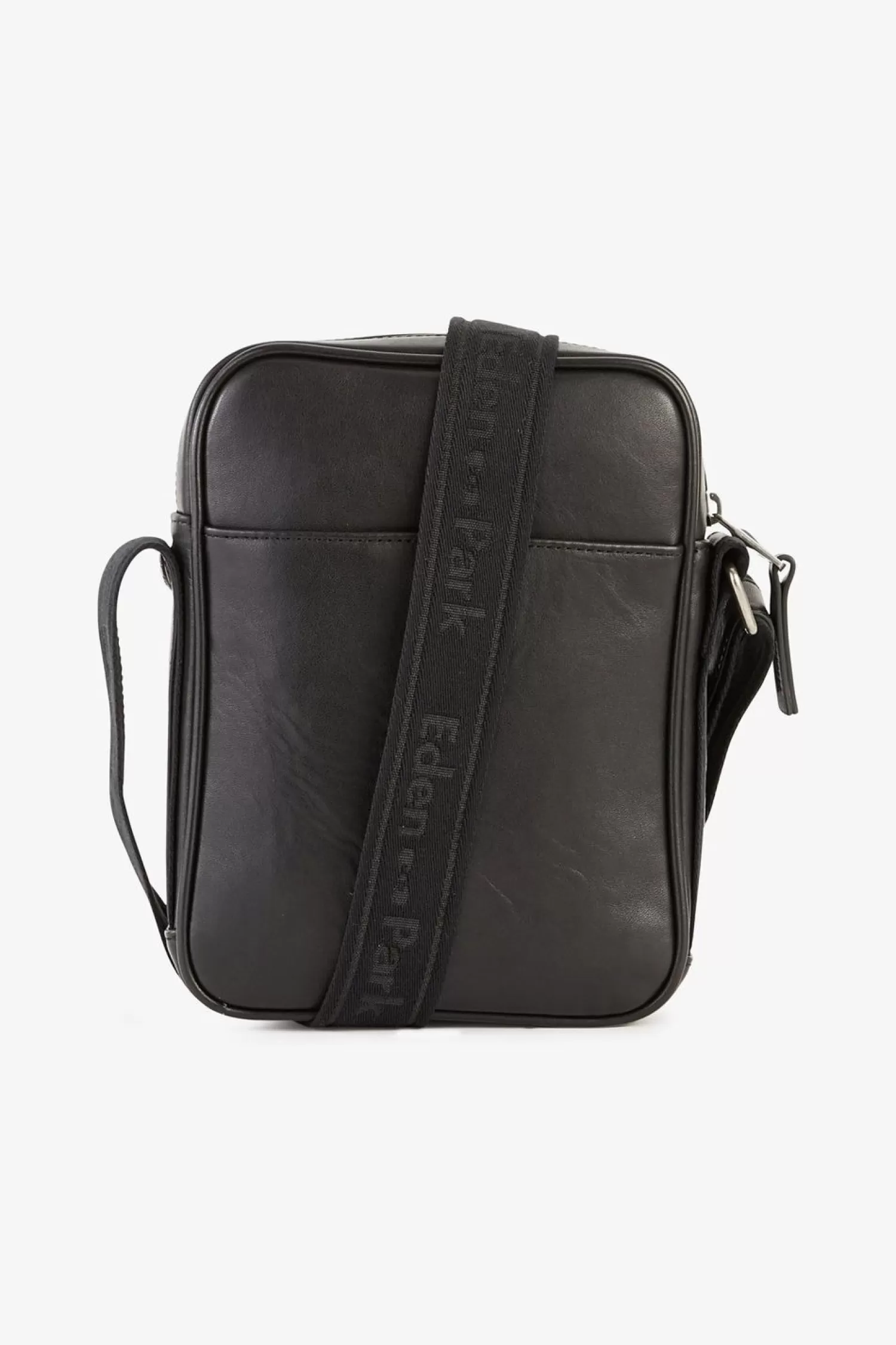 Eden Park Besace Rectangulaire En Cuir Noir-Homme Sacoches