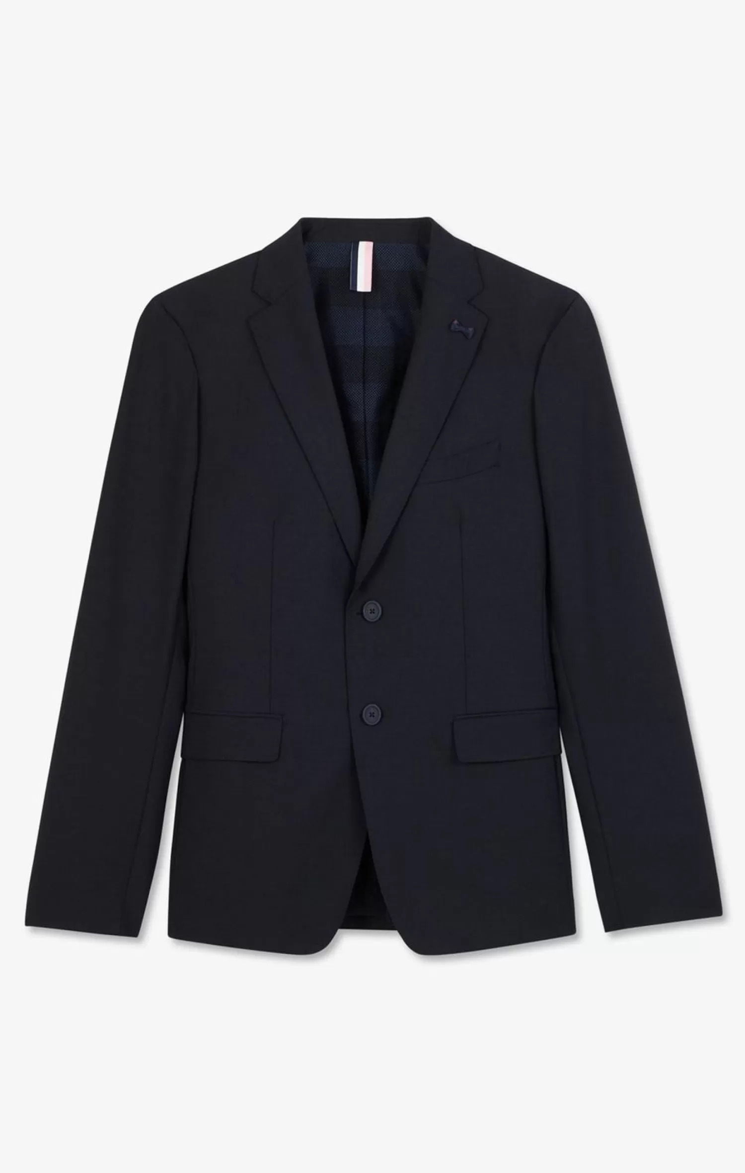 Eden Park Blazer Bleu Fonce Details Noeud En Relief-Homme Blazers Et Costumes