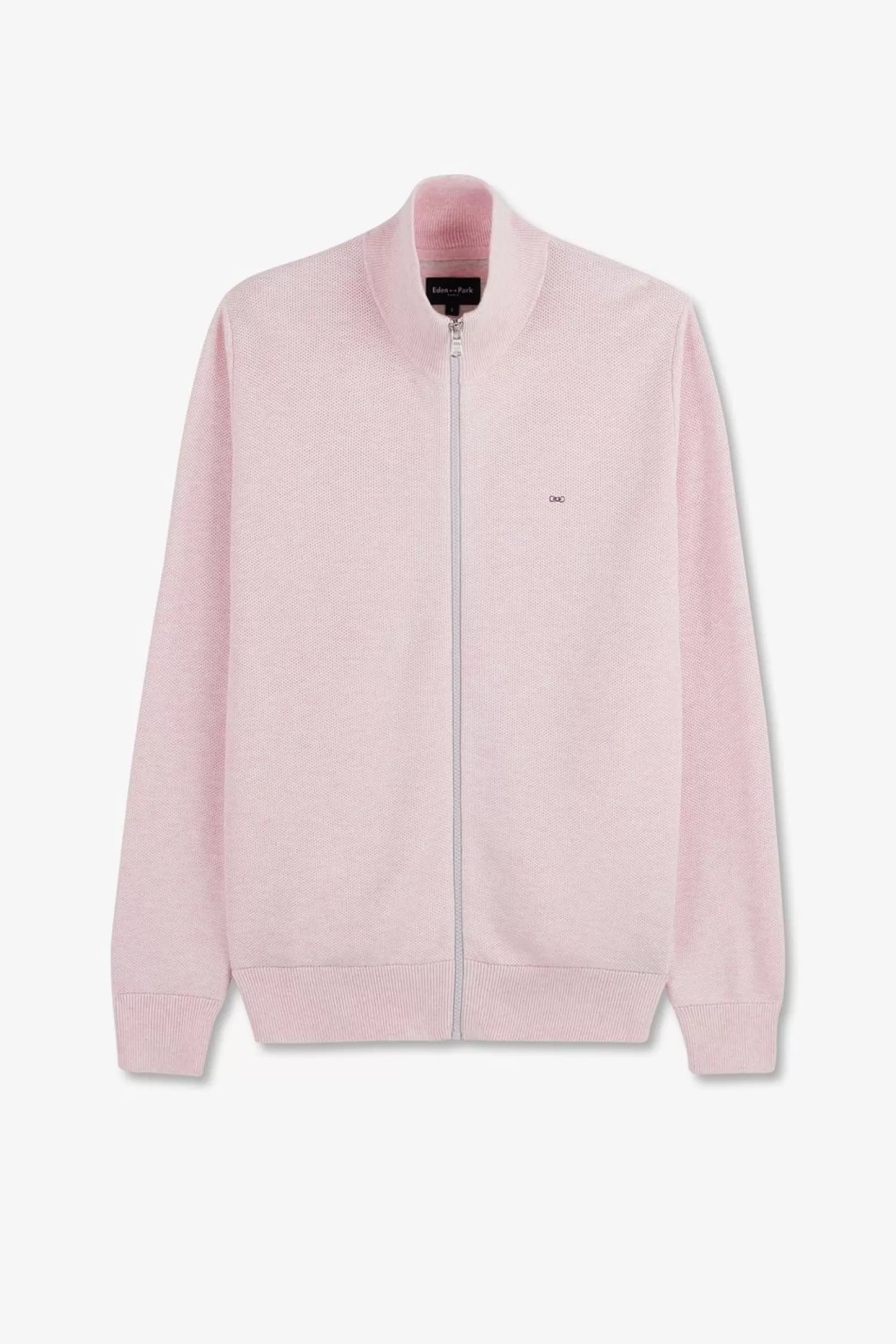 Eden Park Cardigan Zippe Rose-Homme Cardigans