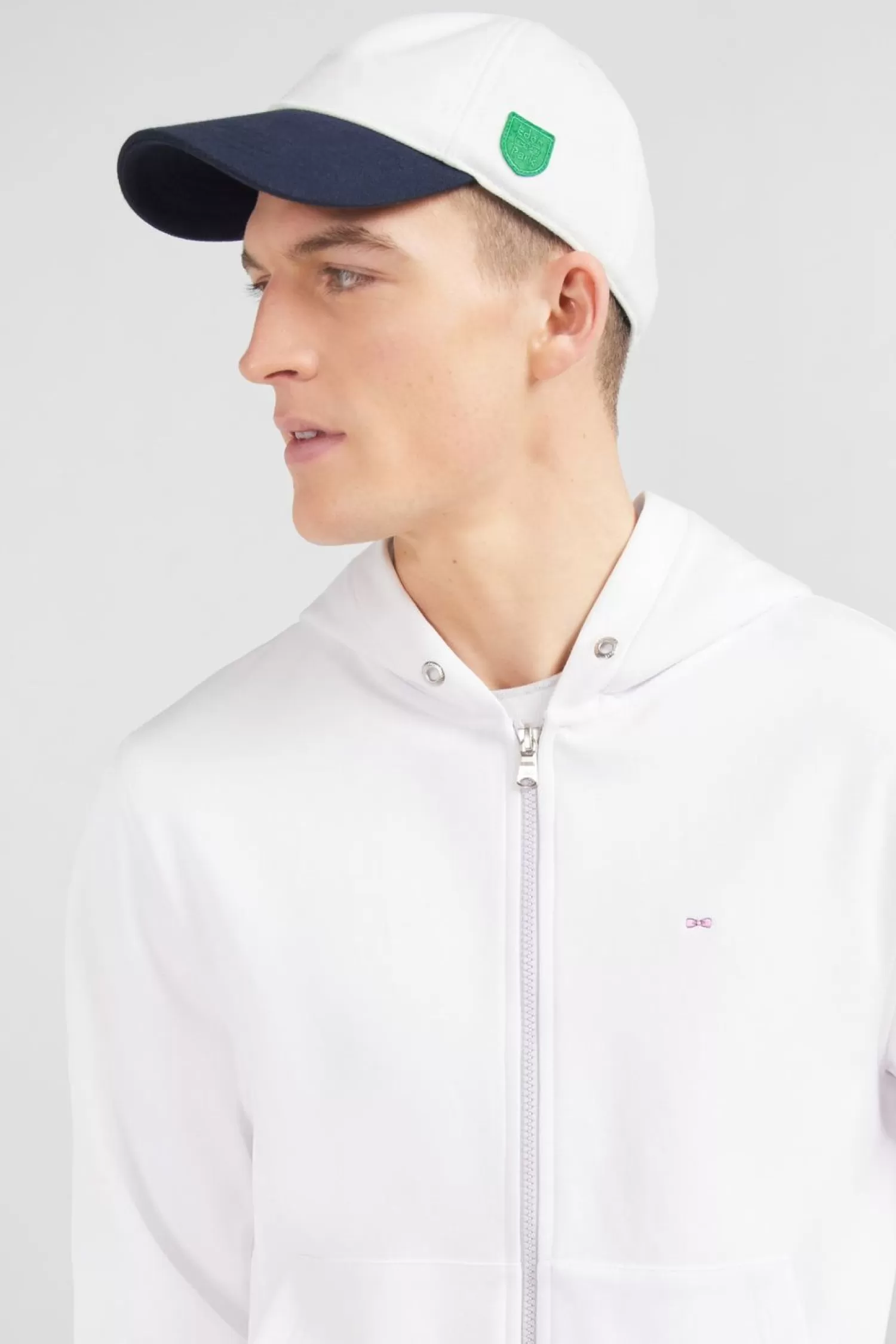 Eden Park Casquette Colorblock Blanche-Homme Casquettes