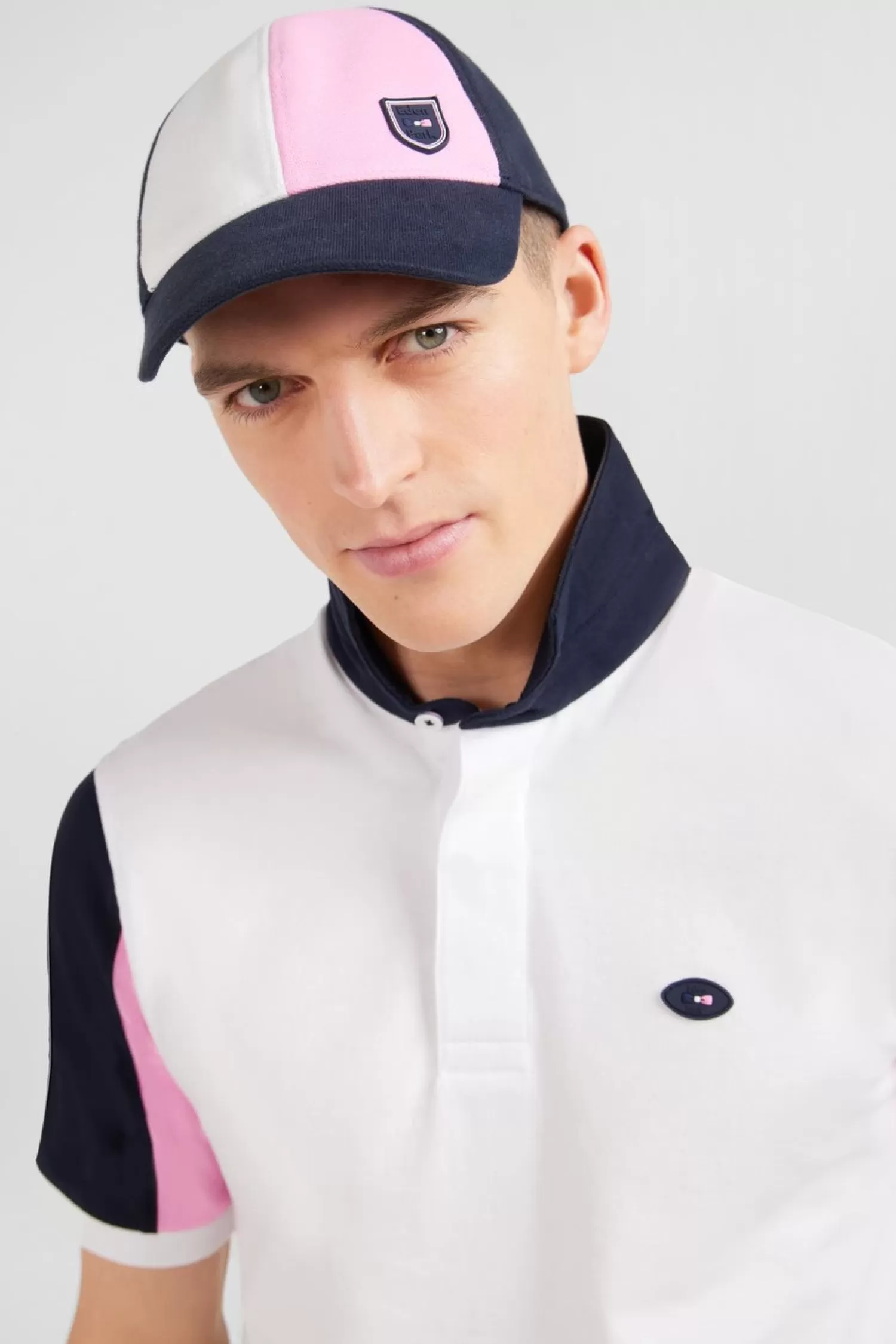 Eden Park Casquette Colorblock Rose-Homme Casquettes