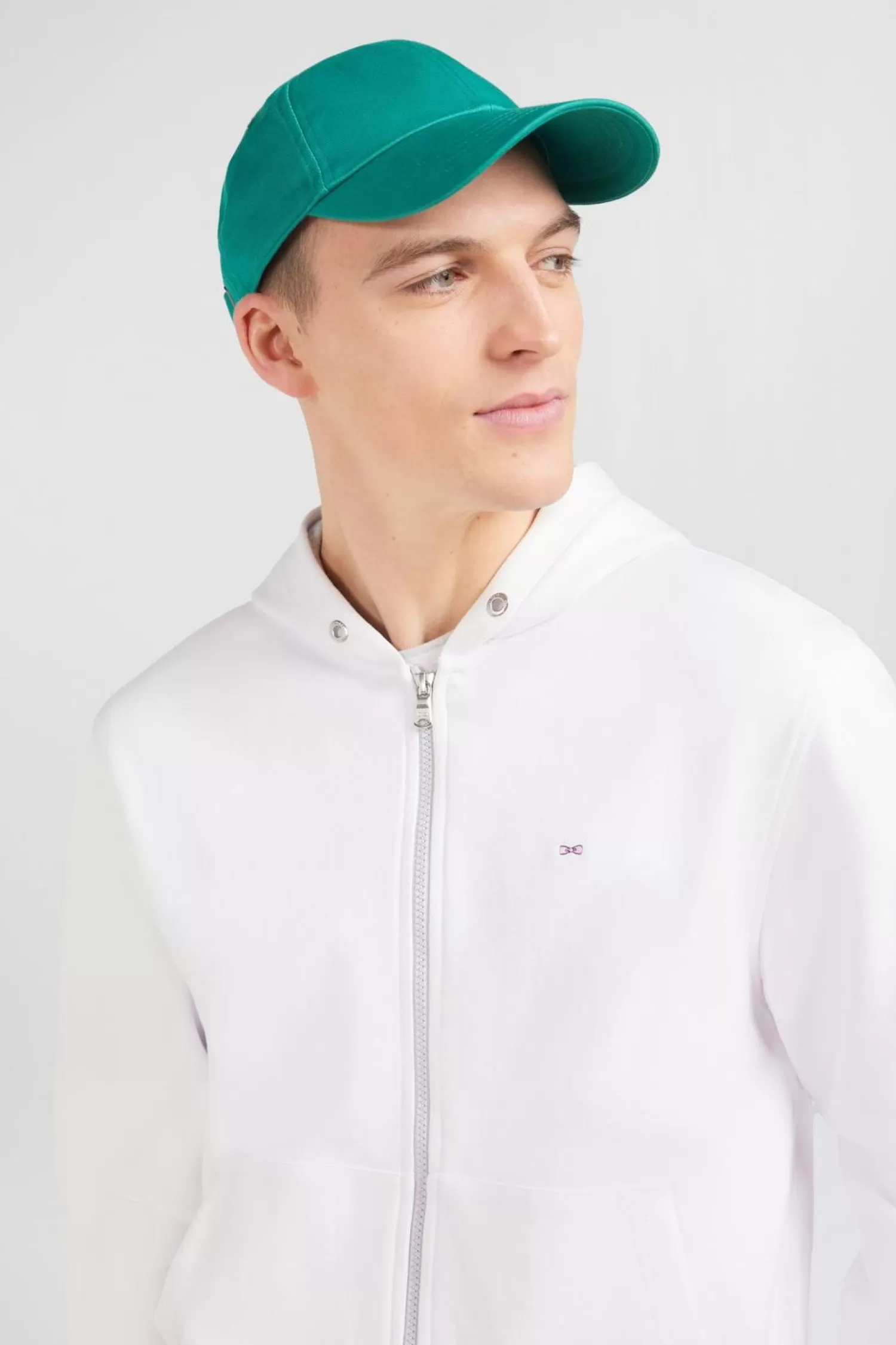 Eden Park Casquette Verte En Toile De Coton Broderie Noeud Papillon-Homme Casquettes