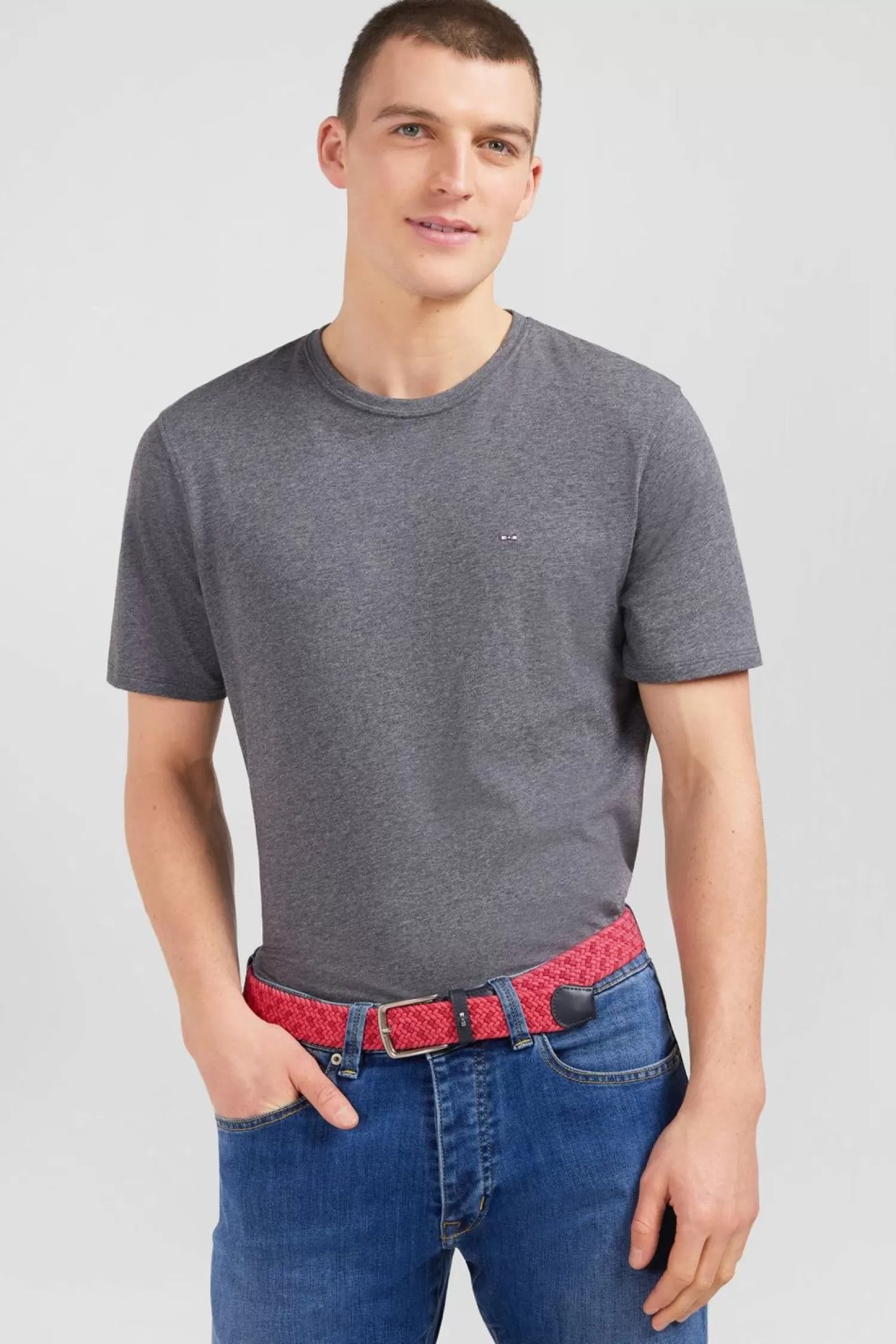 Eden Park Ceinture Rouge Tressee-Homme Ceintures