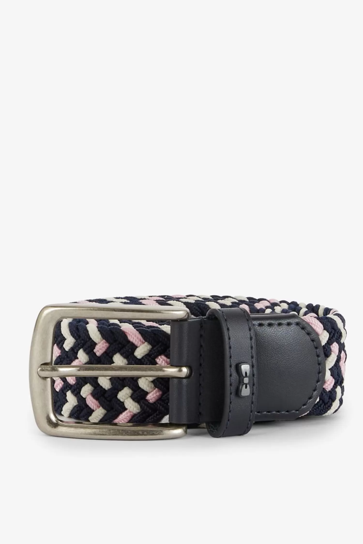 Eden Park Ceinture Tressee Elastique Tricolore Rose-Homme Ceintures