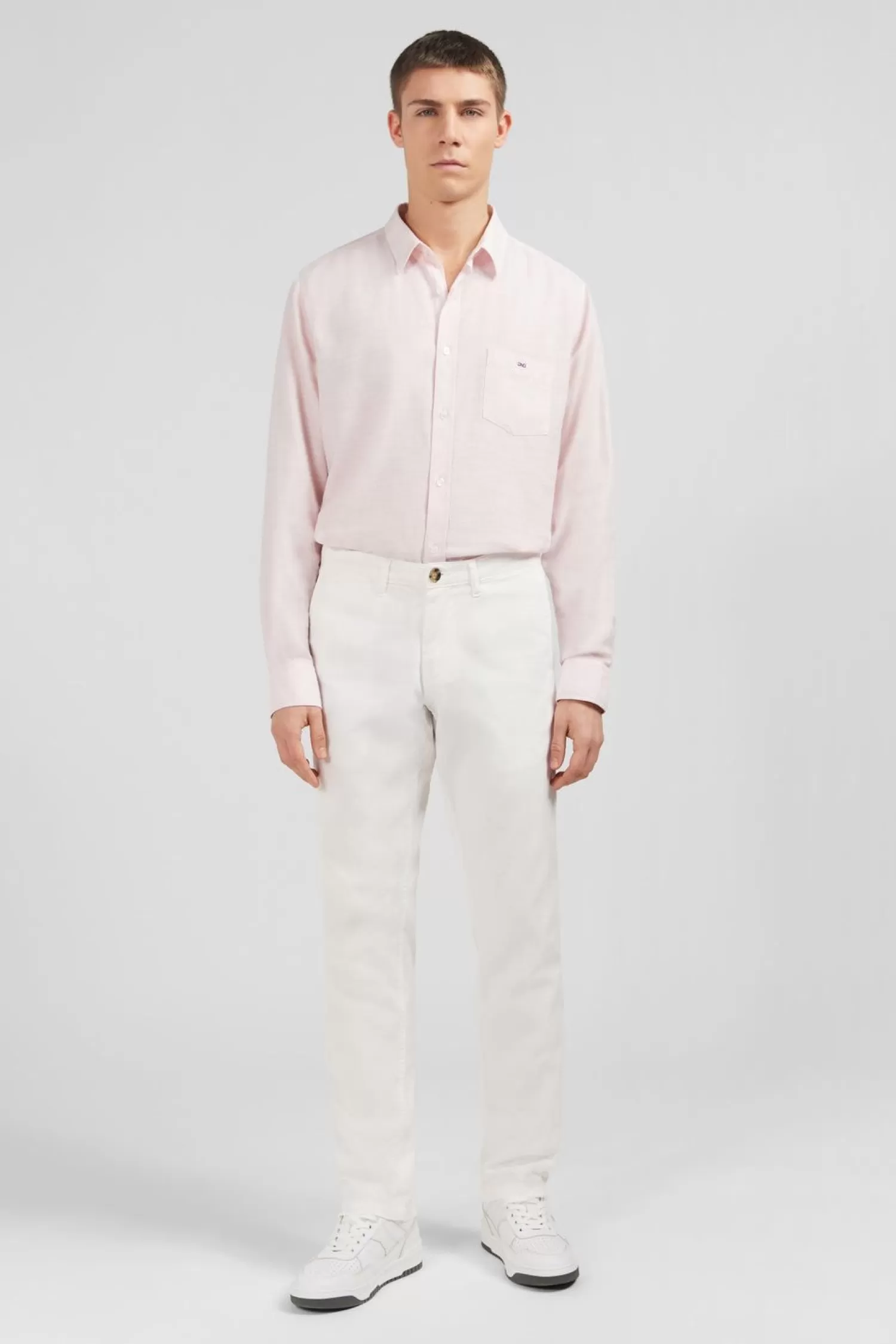 Eden Park Chemise Rose Unie-Homme Chemises