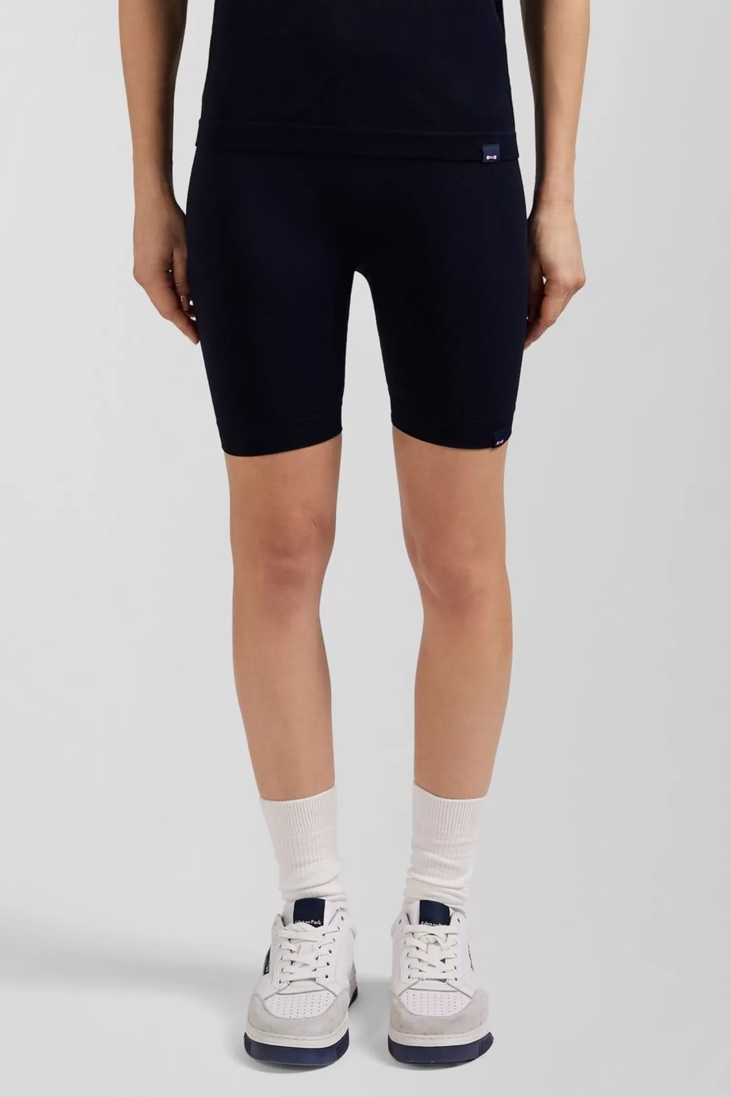 Eden Park Cycliste De Sport Stretch Bleu Marine-Femme Pantalons Et Shorts