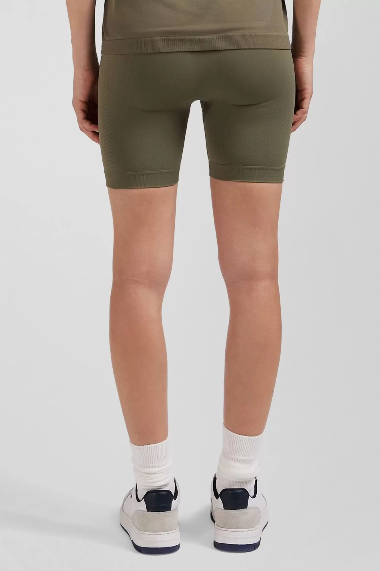 cycliste_de_sport_stretch_kaki_3.webp Eden Park Cycliste De Sport Stretch Kaki-Femme Pantalons Et Shorts