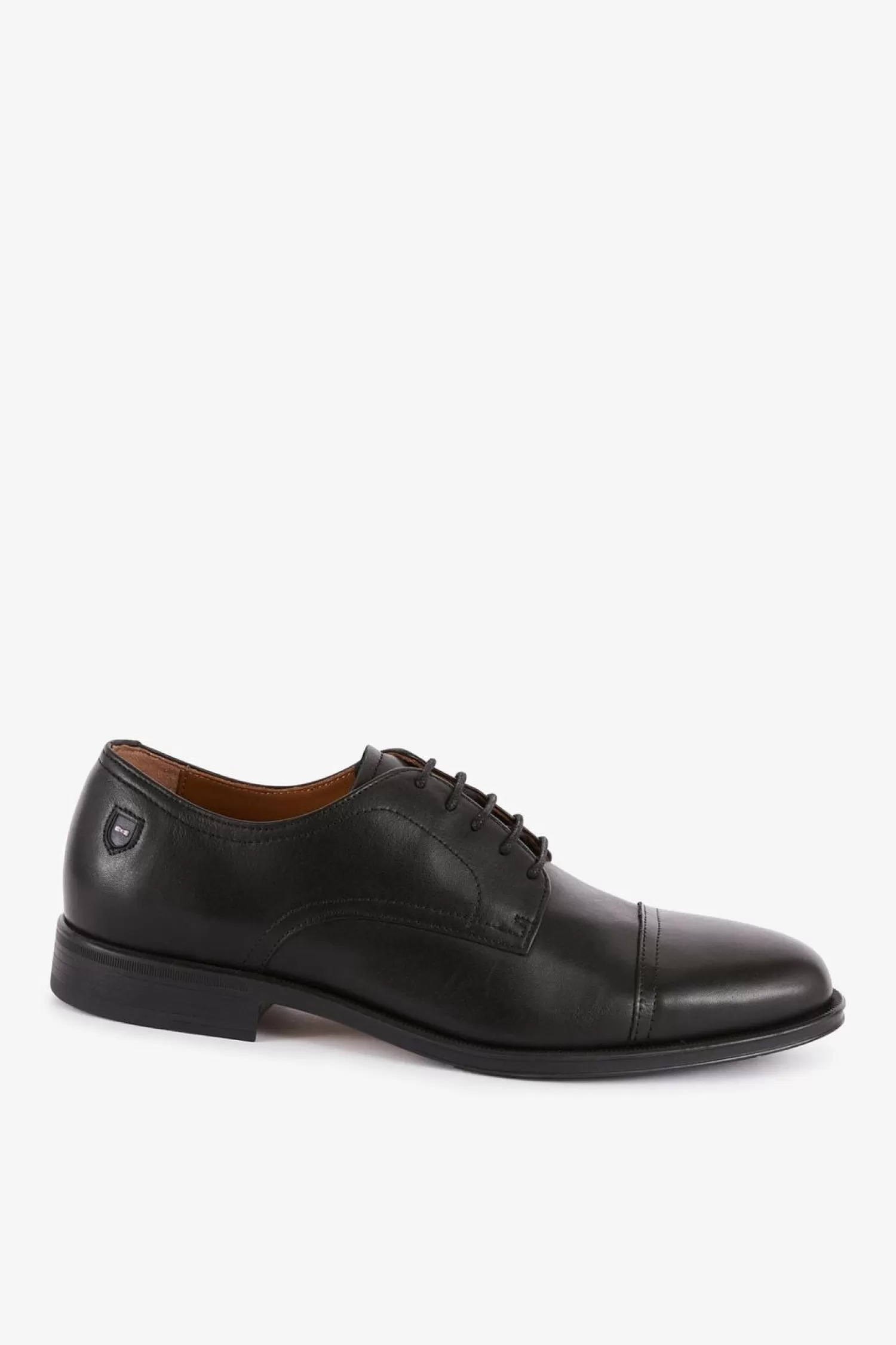 Eden Park Derbies En Cuir Lisse Noir-Homme Derbies