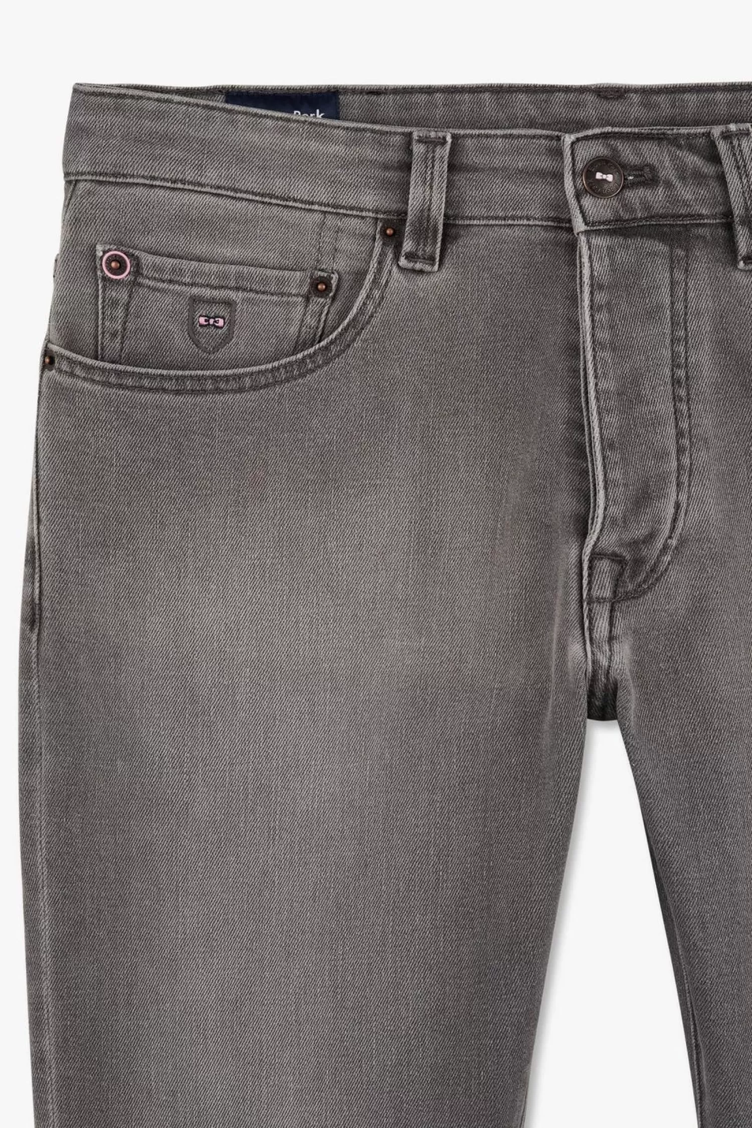 Eden Park Jean Gris 5 Poches-Homme Pantalons