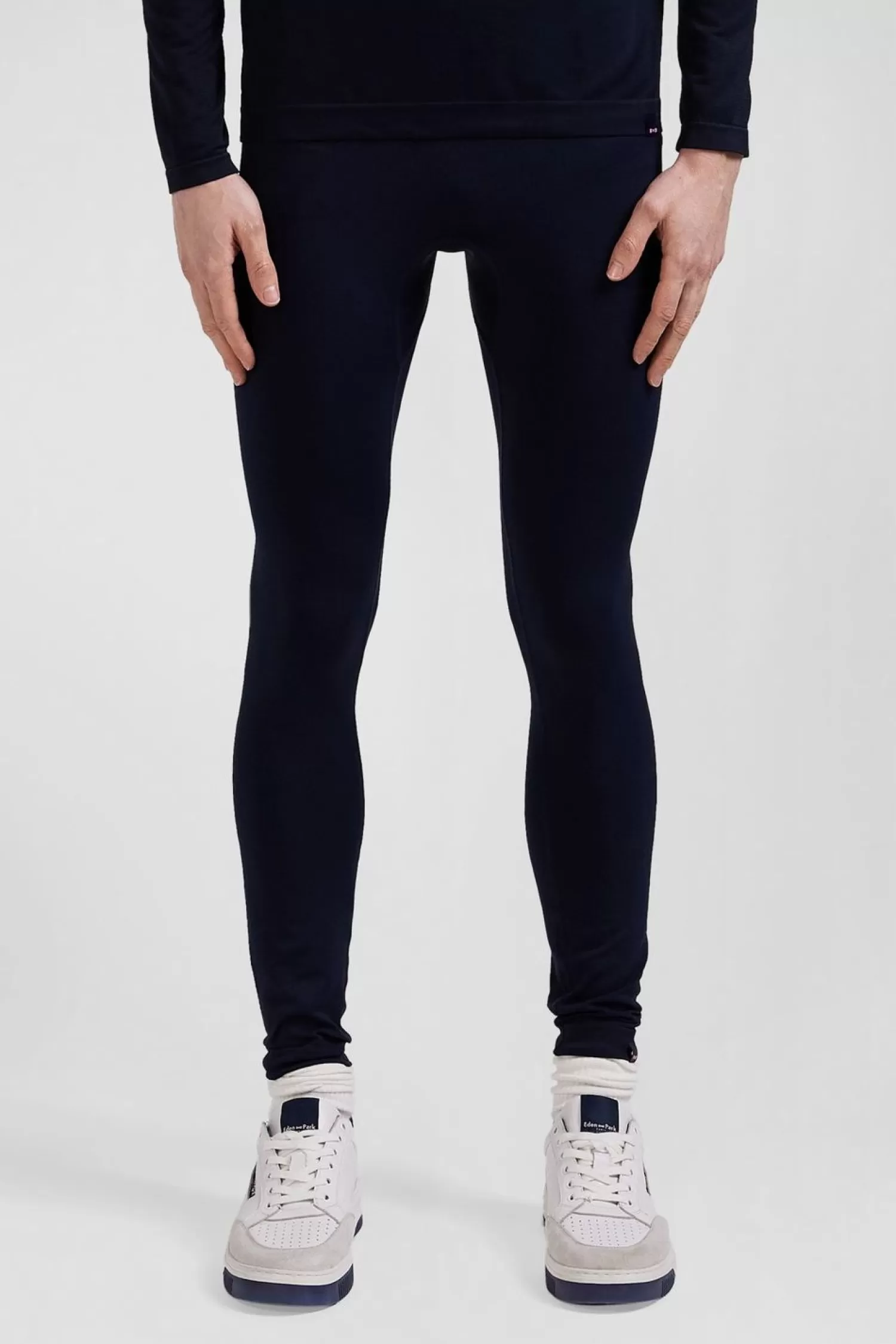 Eden Park Jogging De Sport Stretch Bleu Marine-Homme Pantalons