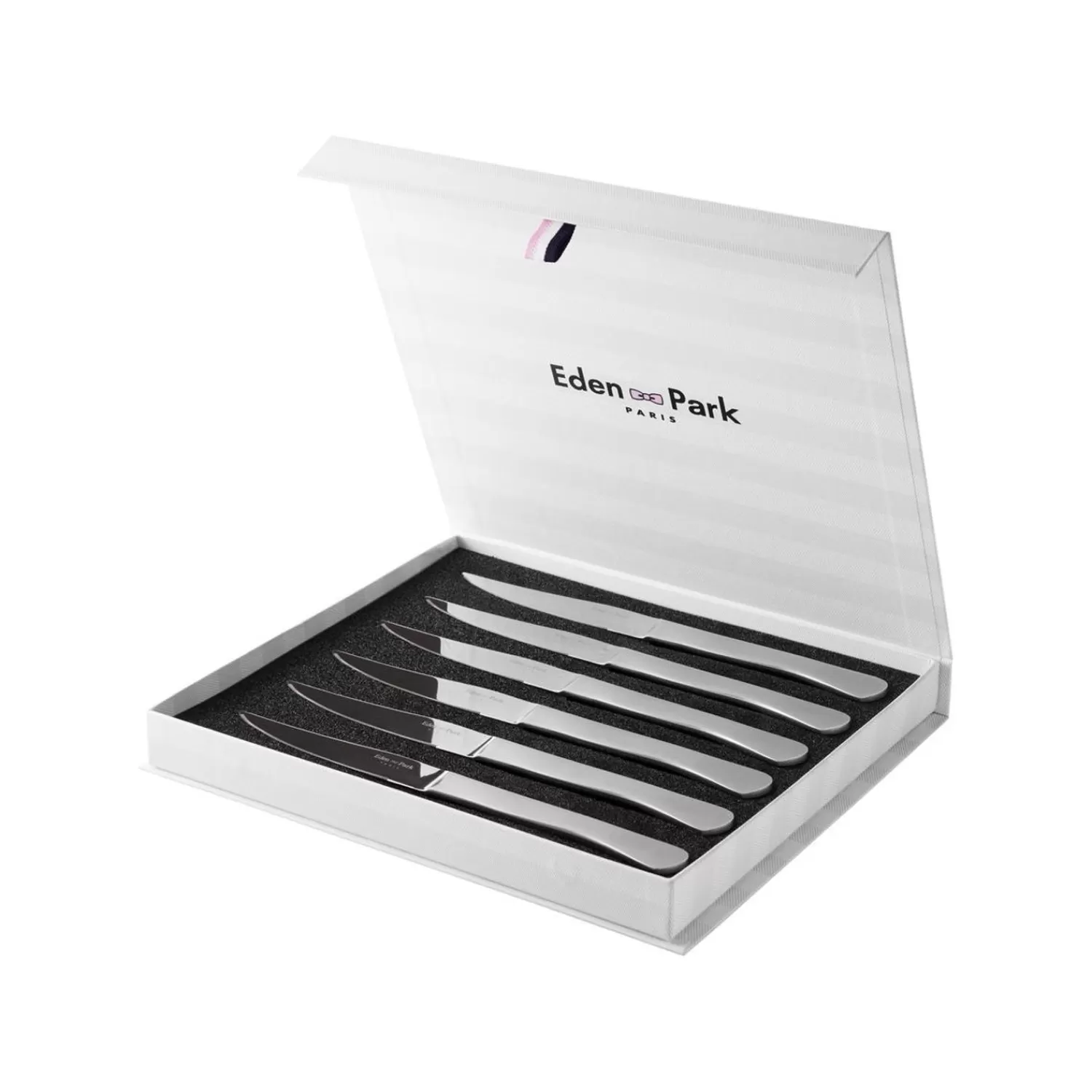 Eden Park Lot De 6 Couteaux De Table En Inox- Art De La Table