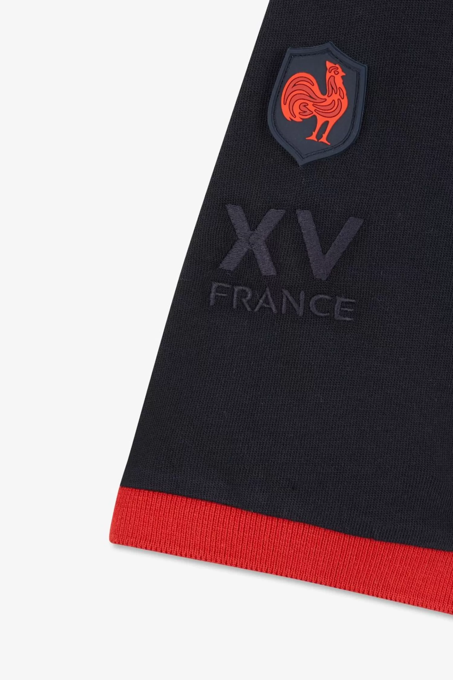 Eden Park Maillot Bleu Fonce Colorblock A Broderie N°10 Au Dos-Homme Maillots De Rugby