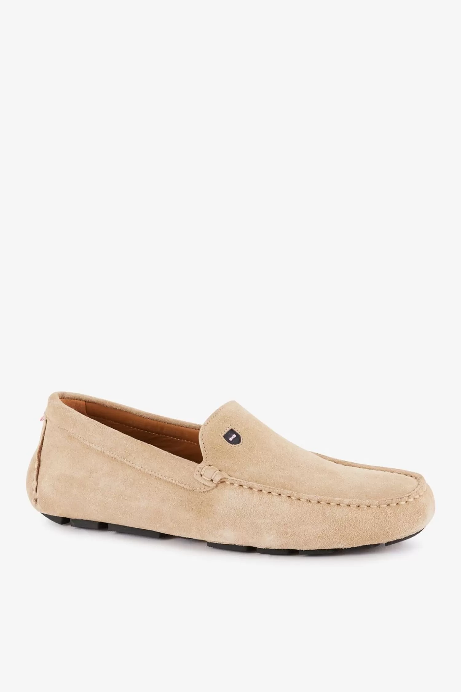 Eden Park Mocassins Beiges En Cuir Suede-Homme Mocassins