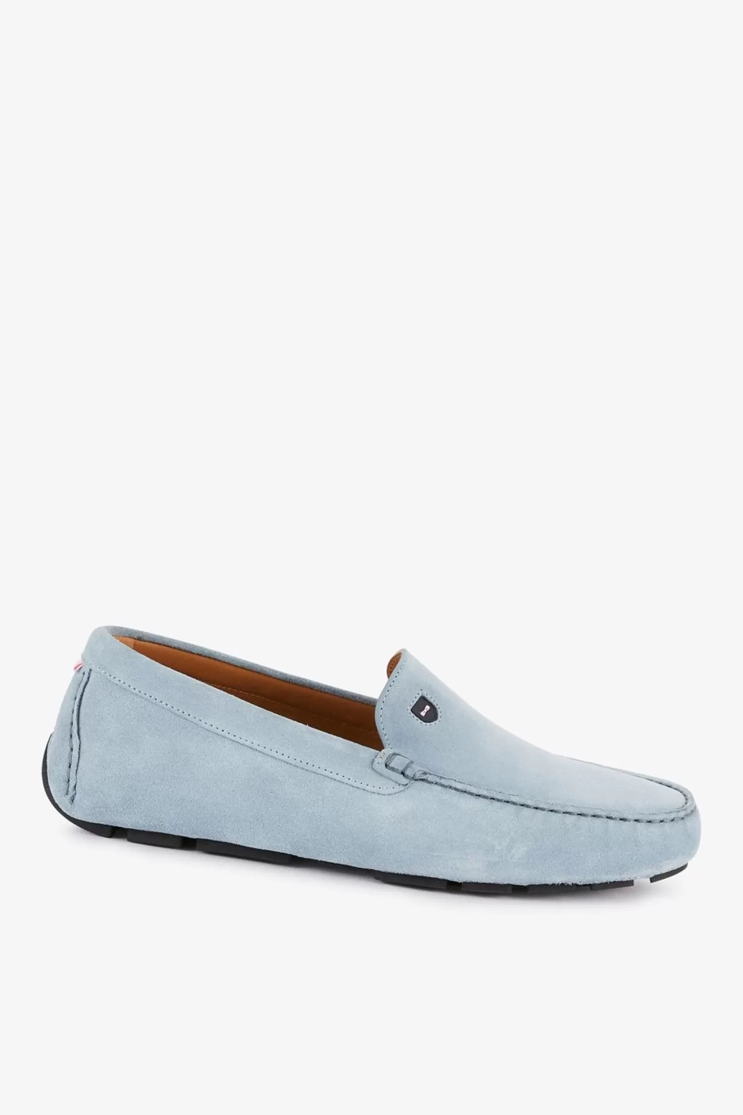 Eden Park Mocassins Bleu Ciel En Cuir Suede-Homme Mocassins