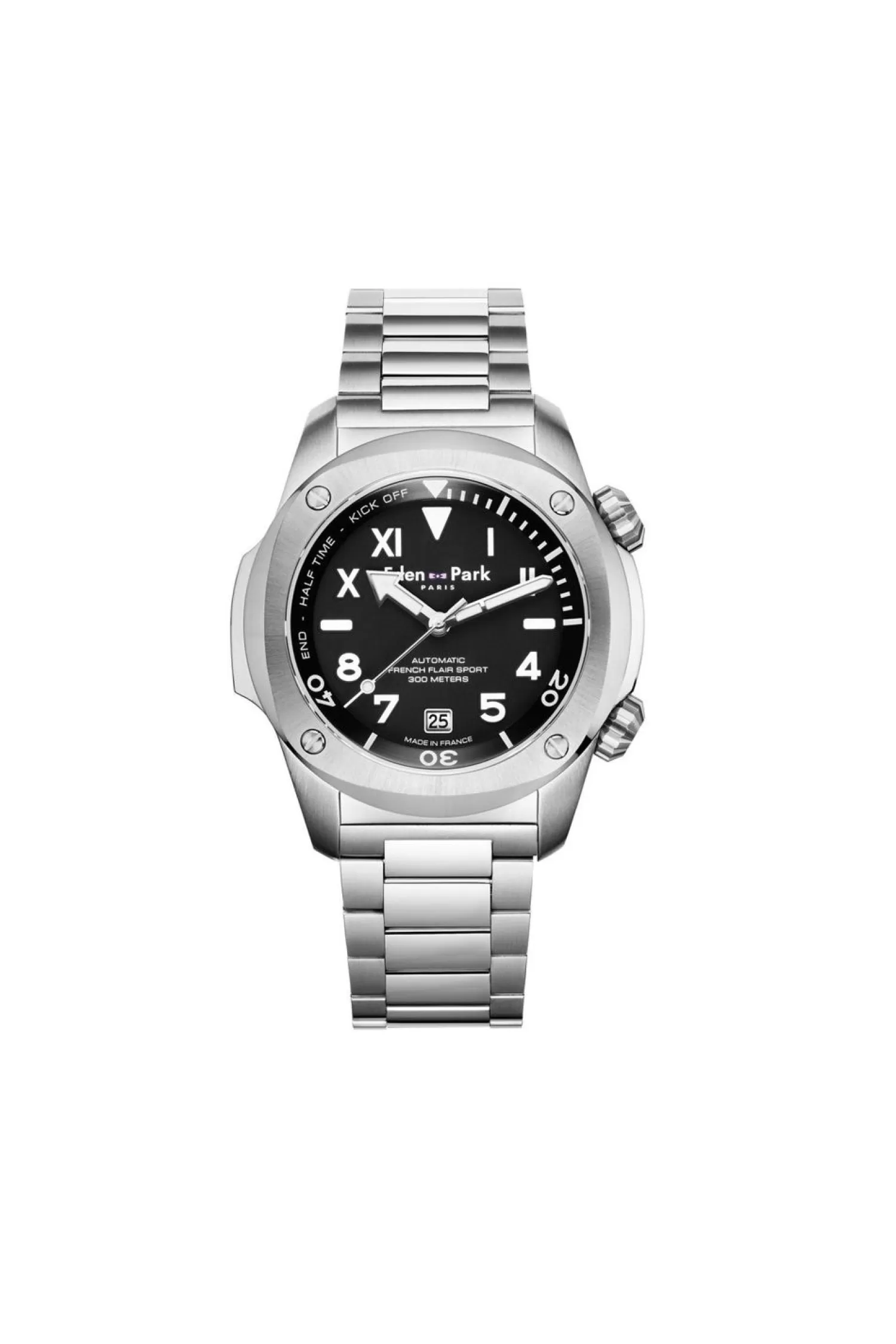 Eden Park Montre Automatique Diver En Acier-Homme Montre