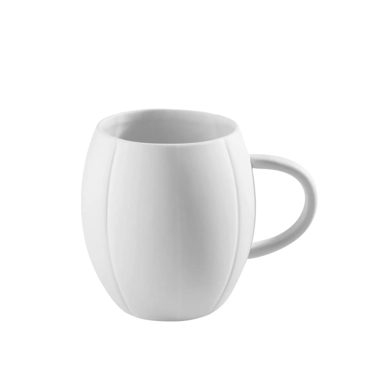 Eden Park Mug Blanc En Porcelaine De Limoges - Grand Modele- Art De La Table