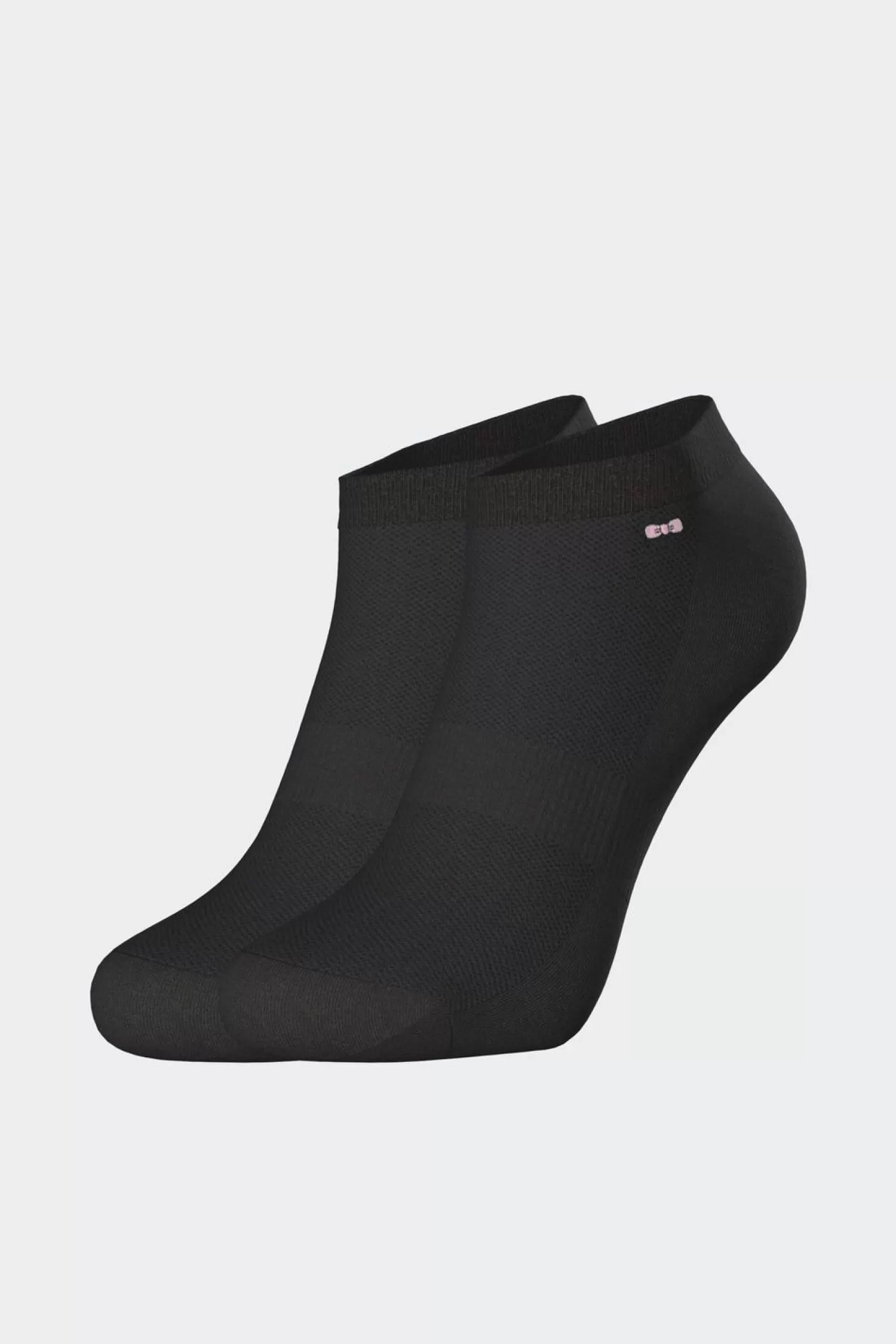 Eden Park Paire De Chaussettes Basses Noires En Coton Stretch-Homme Chaussettes