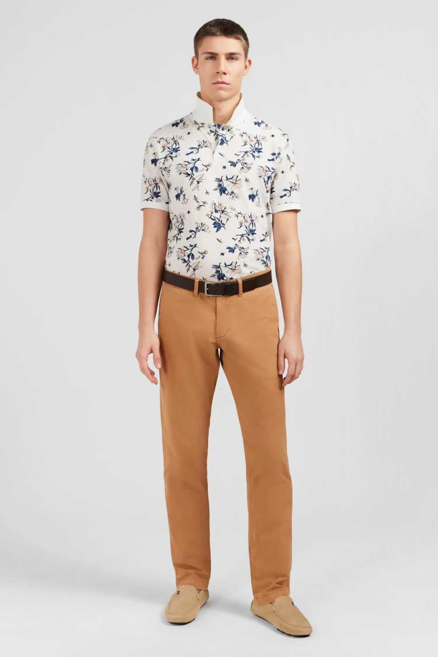 Eden Park Pantalon Chino Beige-Homme Pantalons