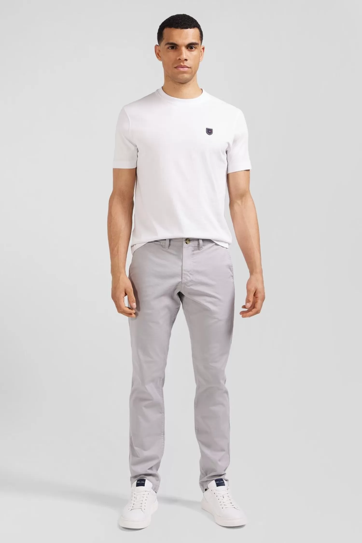 Eden Park Pantalon Chino Gris-Homme Pantalons