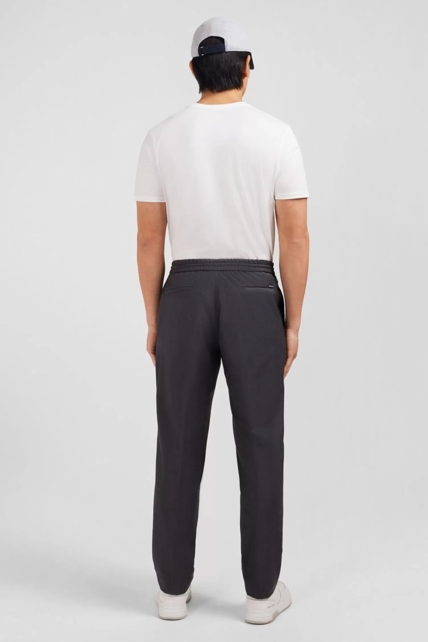 Eden Park Pantalon Taille Elastiquee Gris-Homme Pantalons