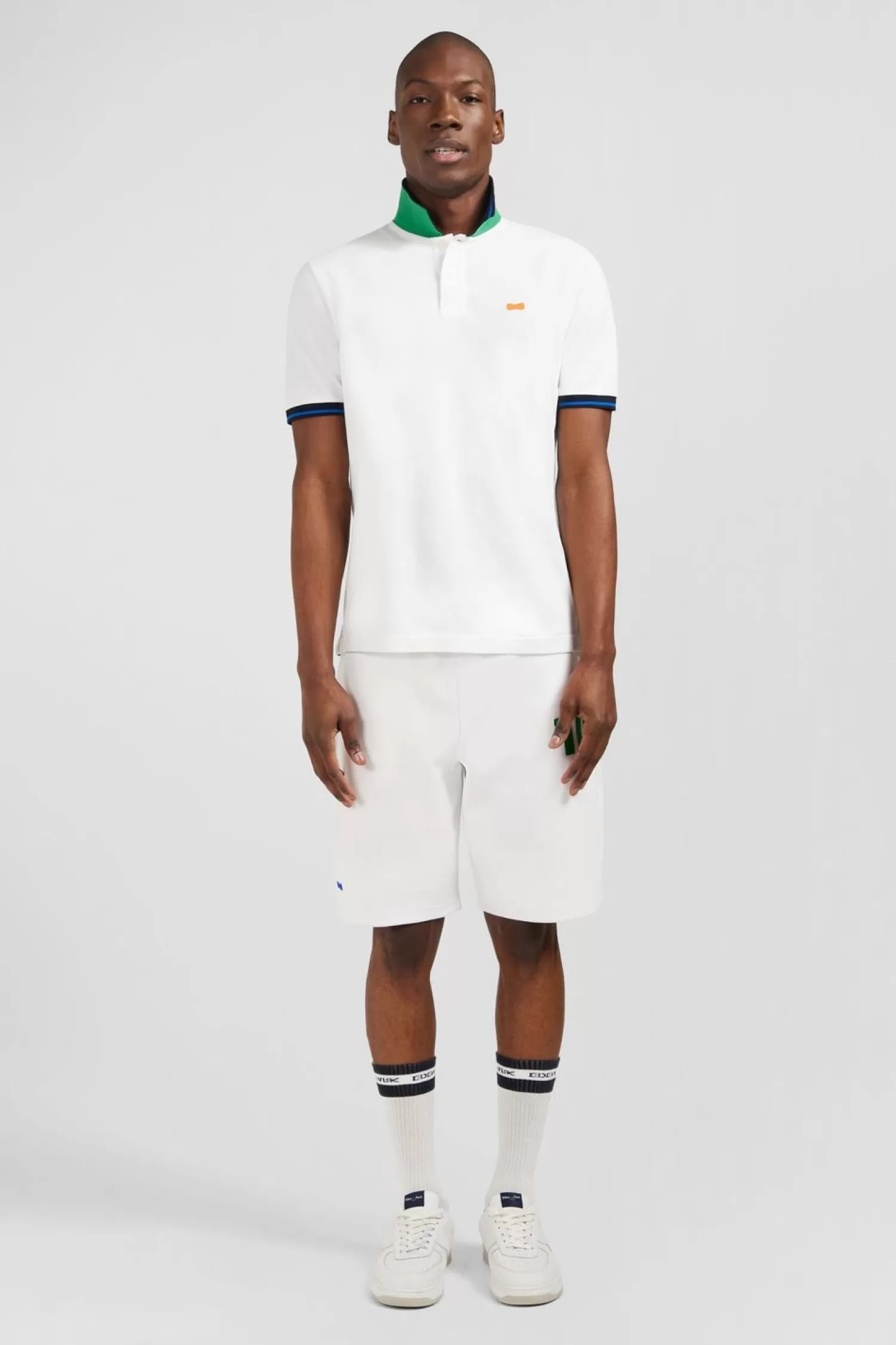 Eden Park Polo Blanc A Manches Courtes-Homme Polos