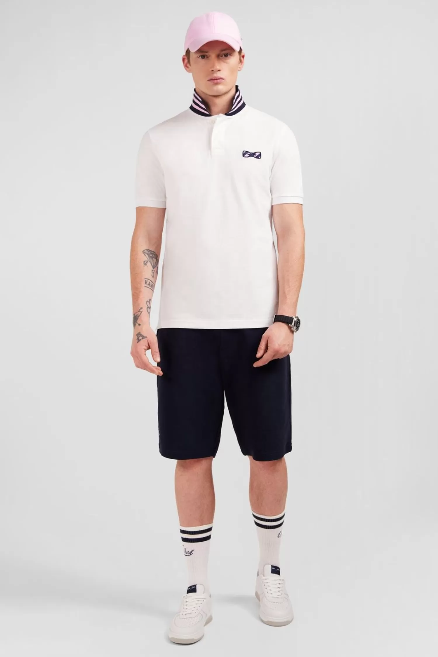 Eden Park Polo Blanc A Manches Courtes-Homme Polos