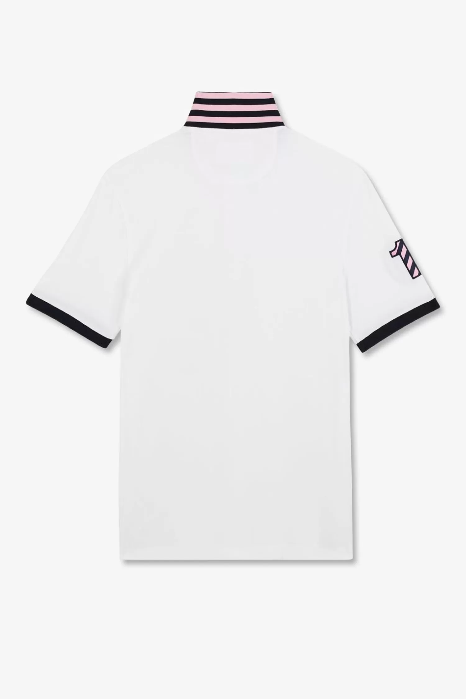 Eden Park Polo Blanc A Manches Courtes Numero 10-Homme Polos