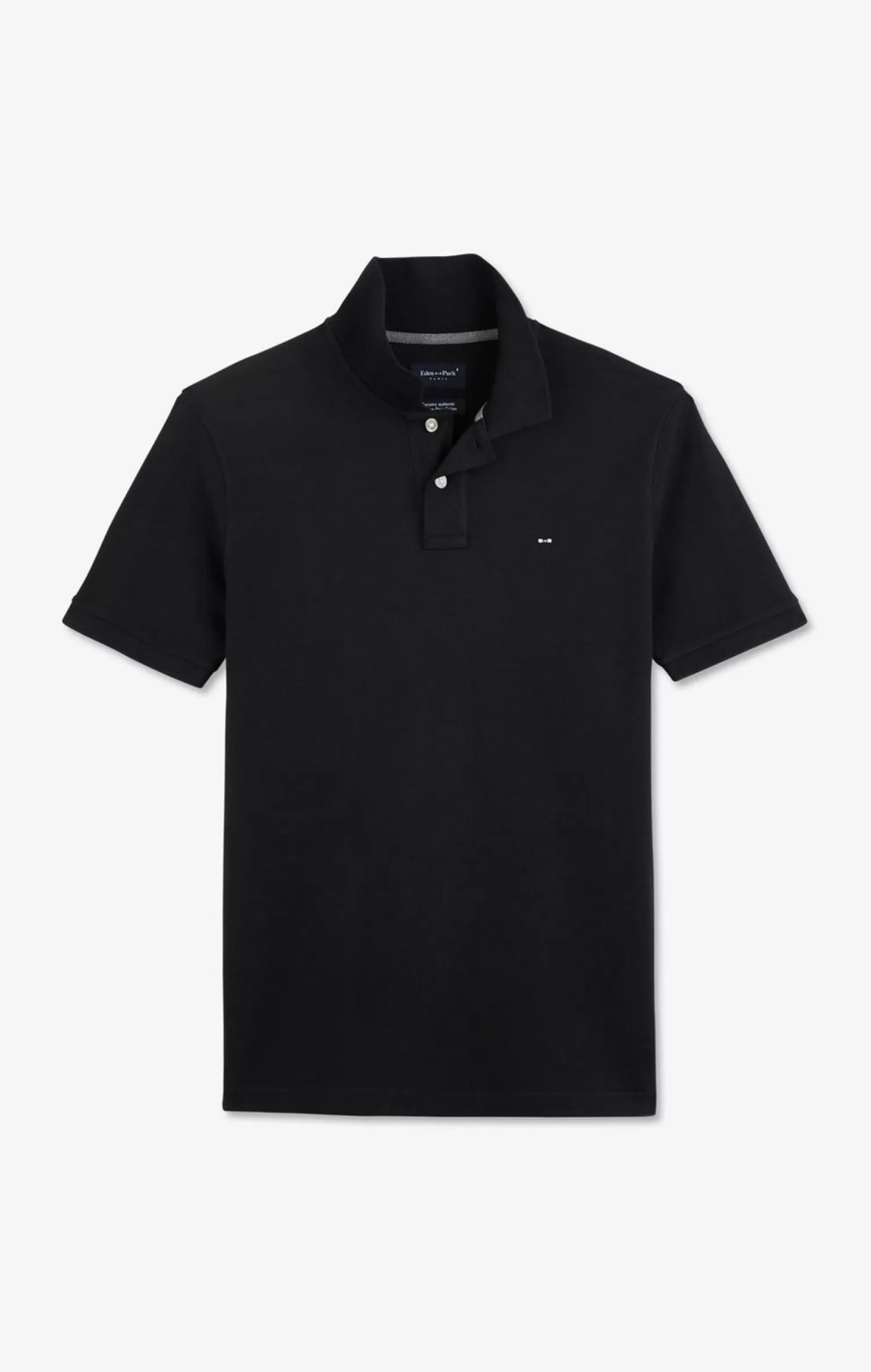 Eden Park Polo Bleu Marine En Coton Pima Stretch-Homme Polos