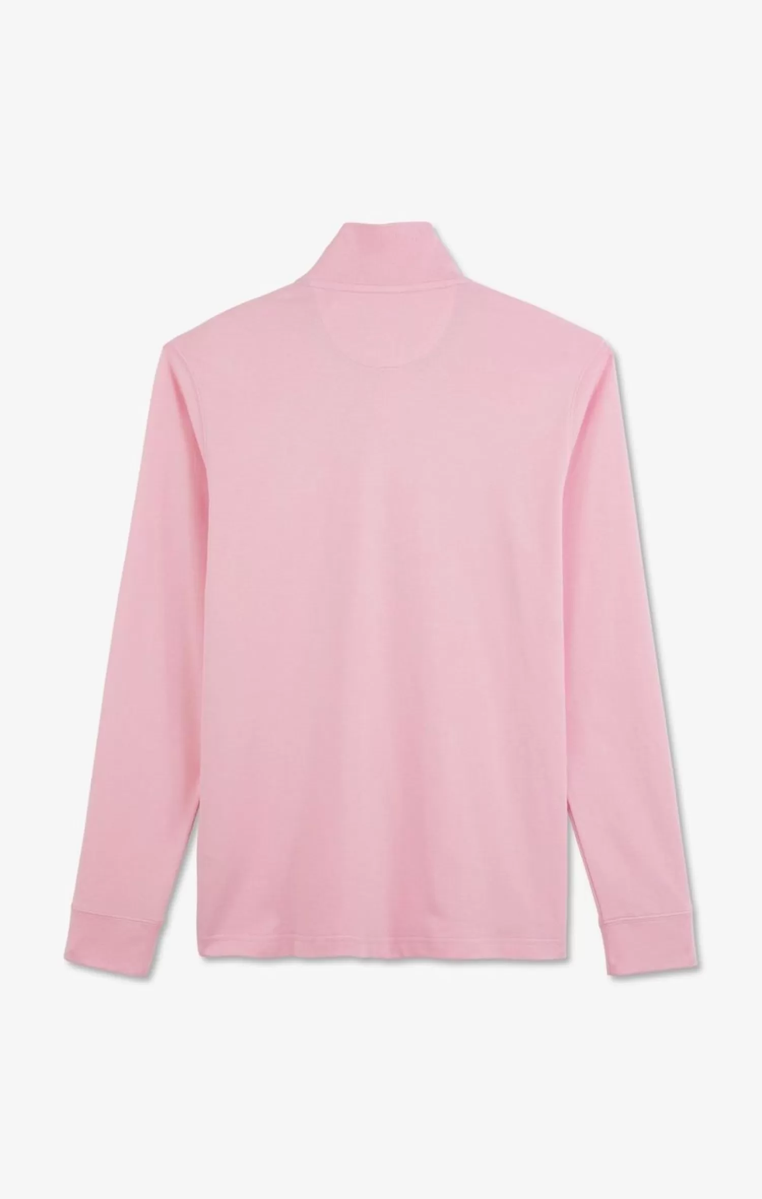 polo_manches_longues_rose_uni_en_pique_de_coton_stretch_5.webp Eden Park Polo Manches Longues Rose Uni En Pique De Coton Stretch-Homme Polos