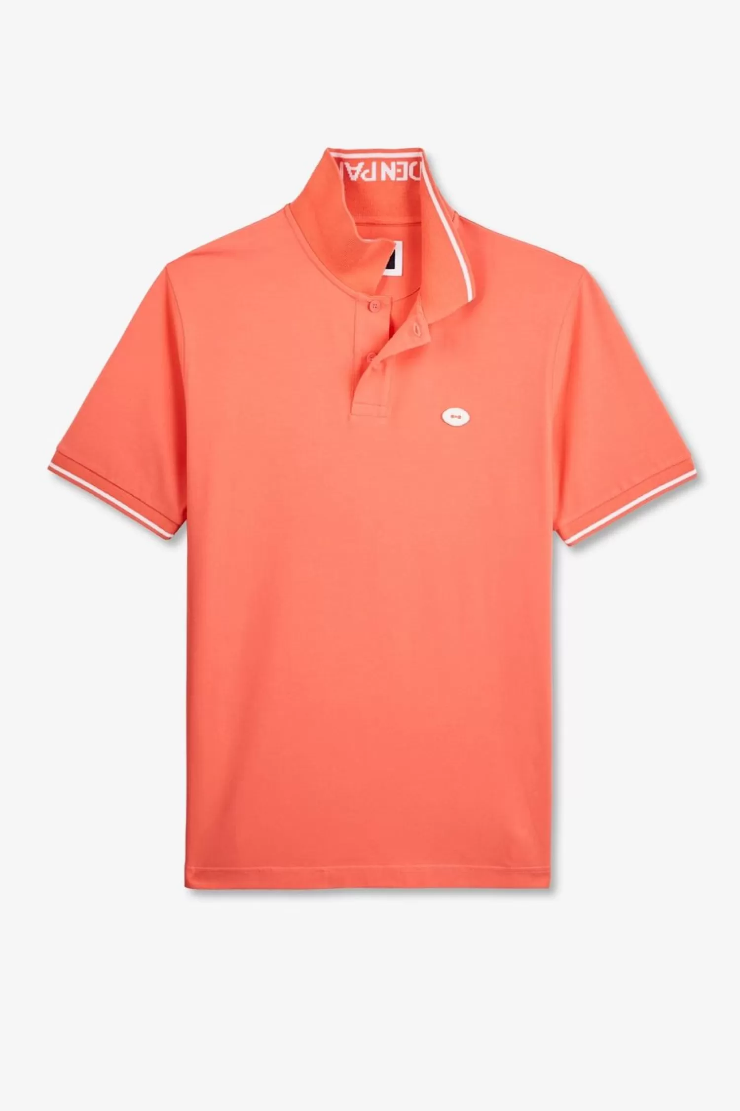 Eden Park Polo Rose A Manches Courtes-Homme Polos