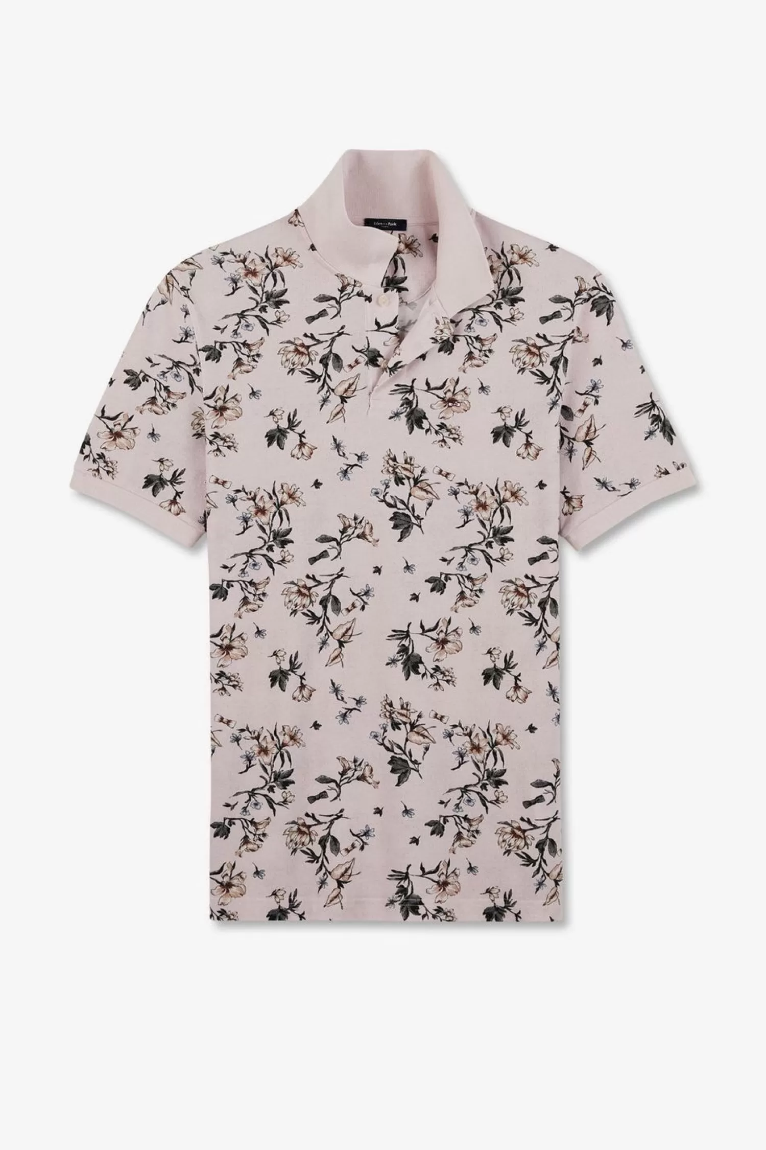 Eden Park Polo Rose Imprime Exclusif Fleuri-Homme Polos