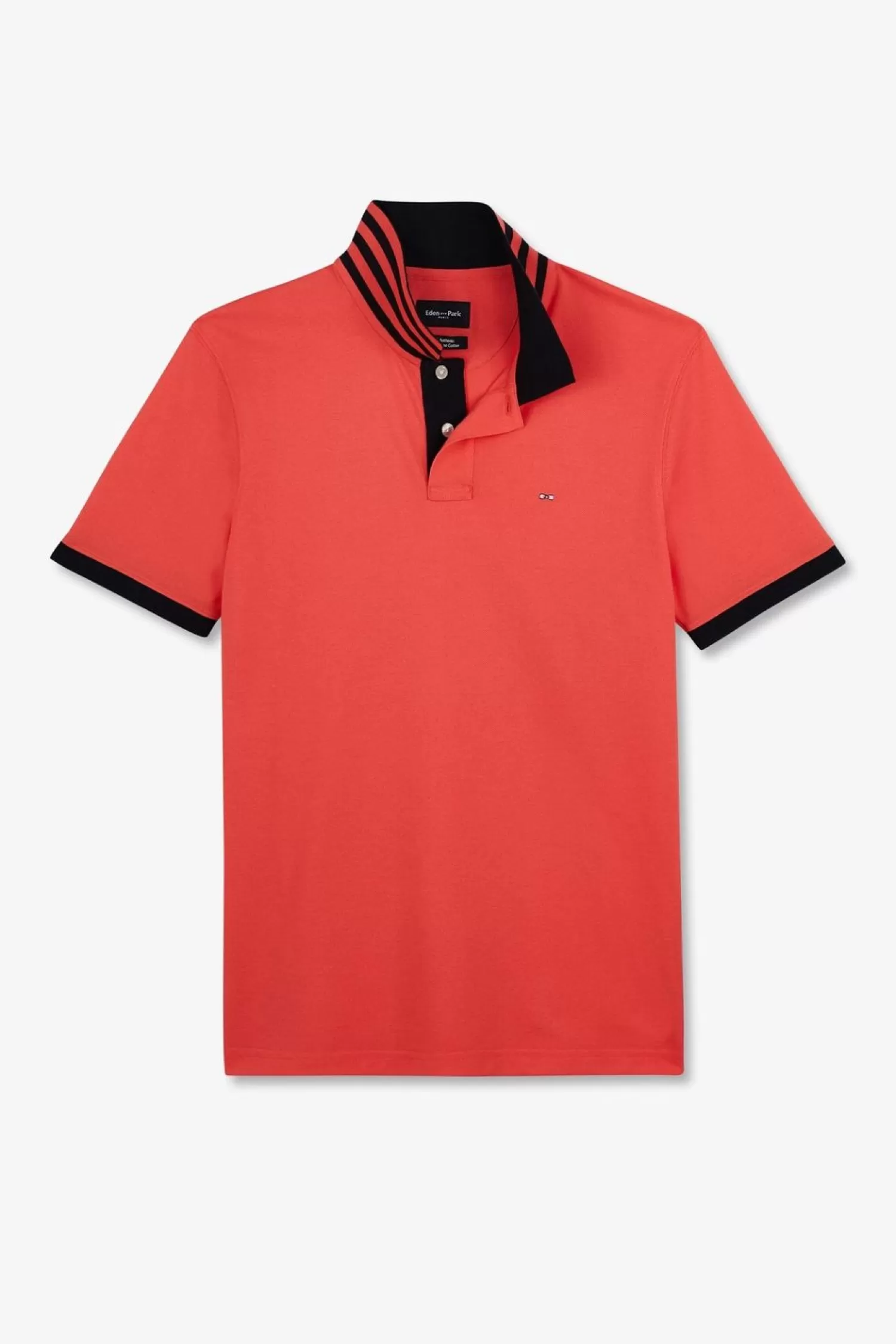 Eden Park Polo Rose Manches Courtes-Homme Polos