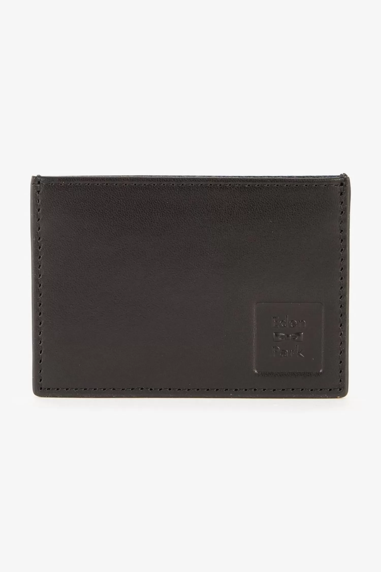 Eden Park Porte-Carte En Cuir Noir-Homme Portes-Cartes