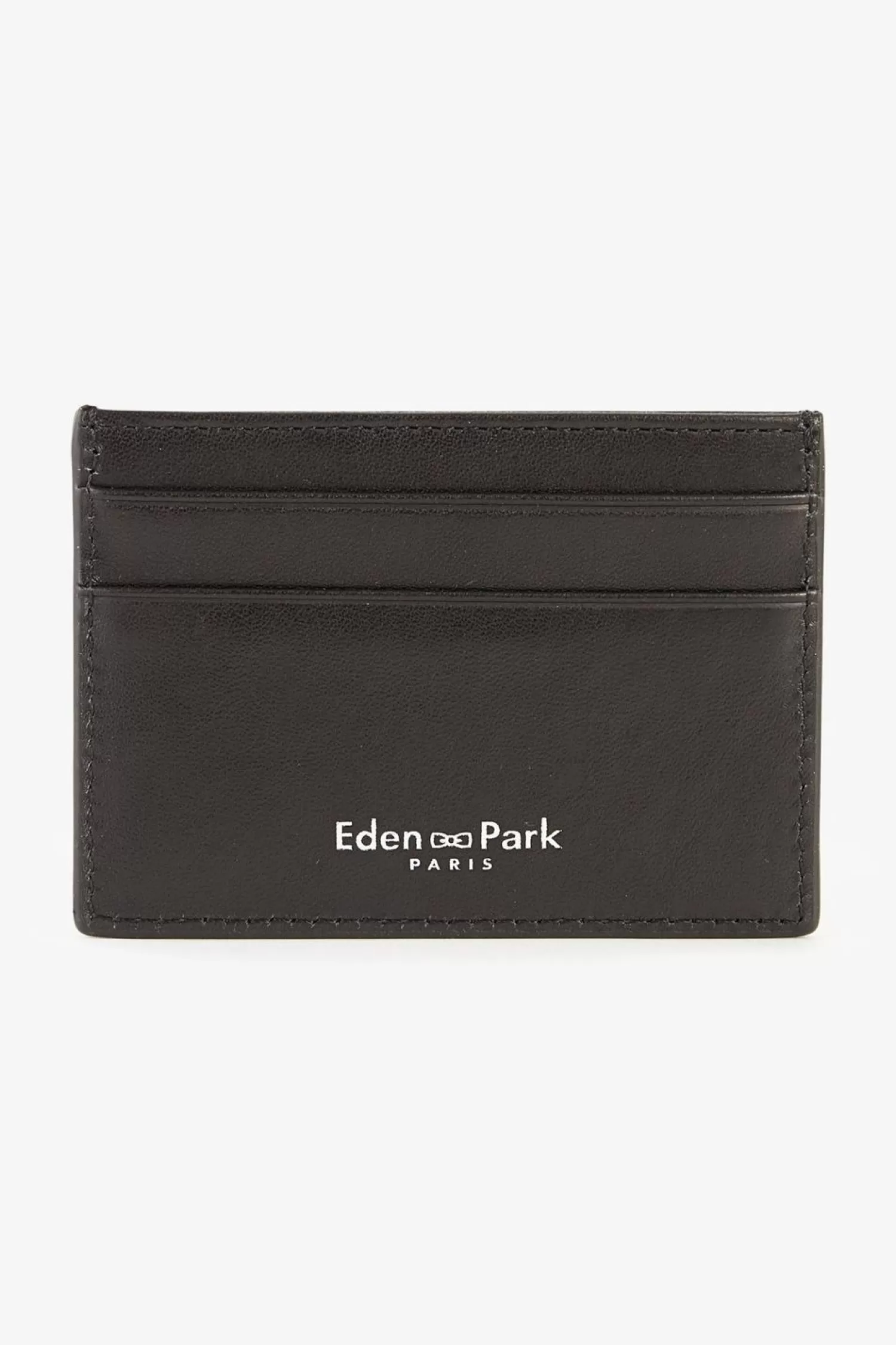 Eden Park Porte-Carte En Cuir Noir-Homme Portes-Cartes