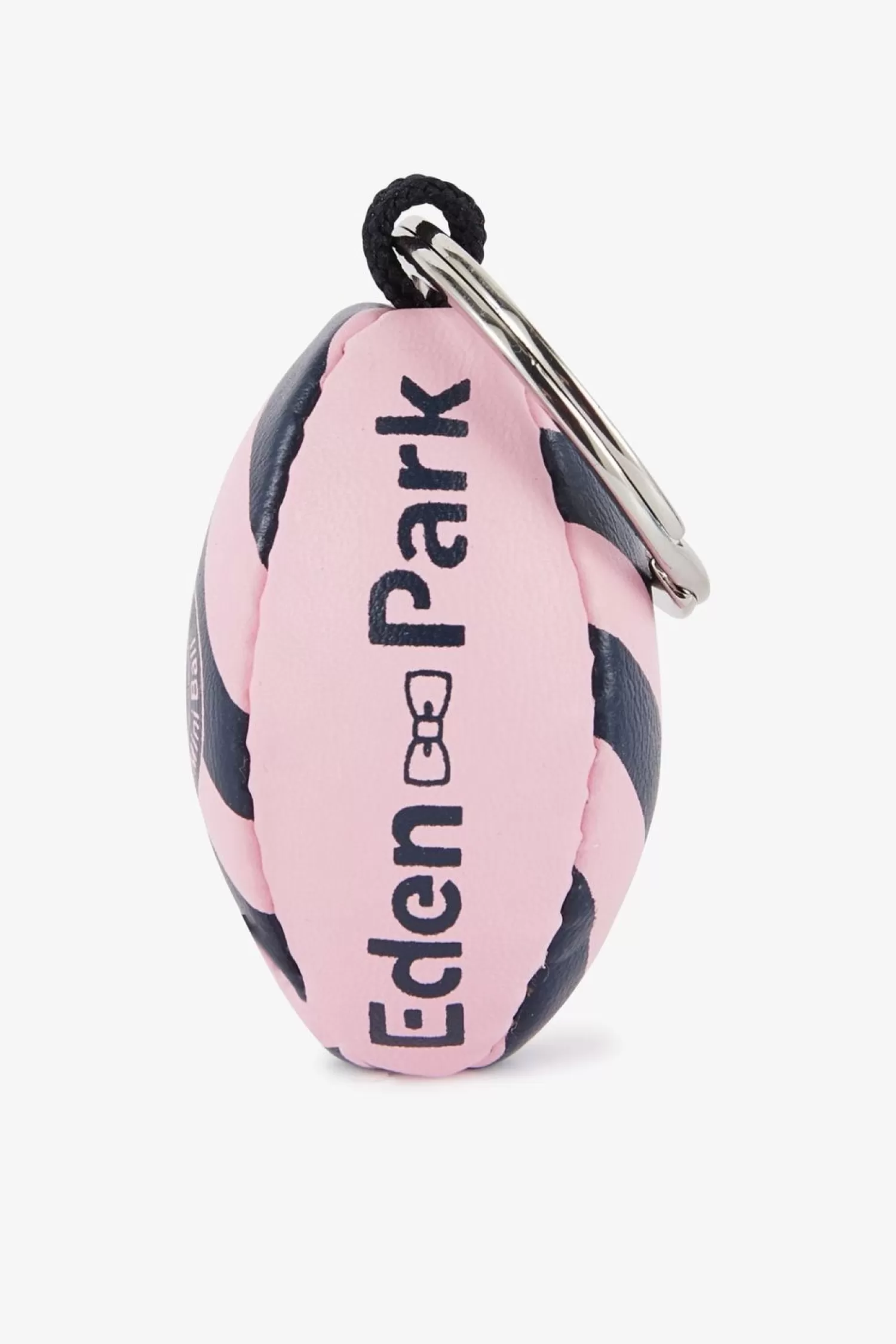 Eden Park Porte-Cles Ballon De Rugby Rose Cercle Et Serigraphie-Homme Portes-Clefs