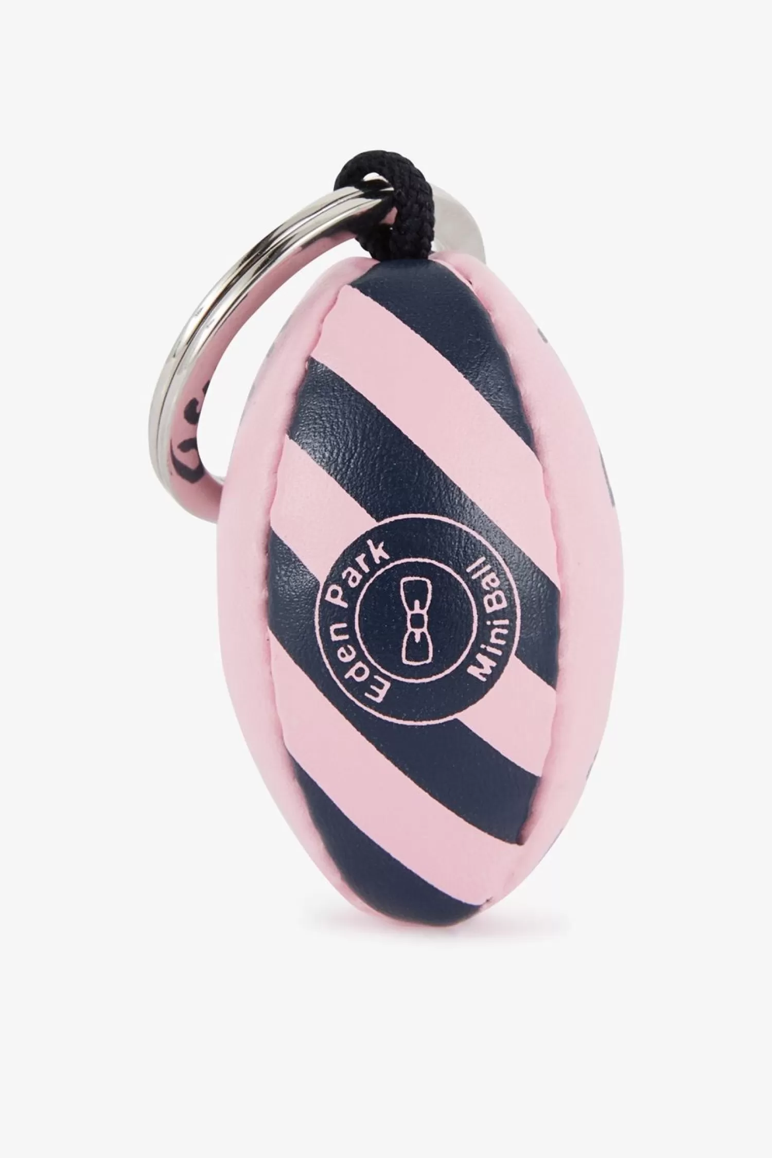 Eden Park Porte-Cles Ballon De Rugby Rose Cercle Et Serigraphie-Homme Portes-Clefs