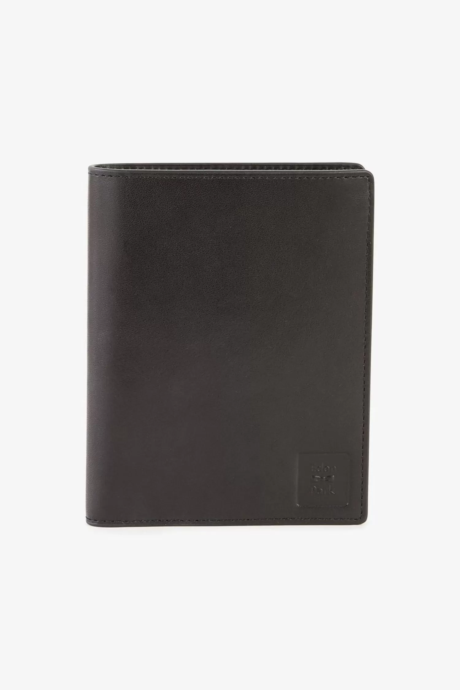 Eden Park Portefeuille Passeport En Cuir Noir-Homme Portefeuilles