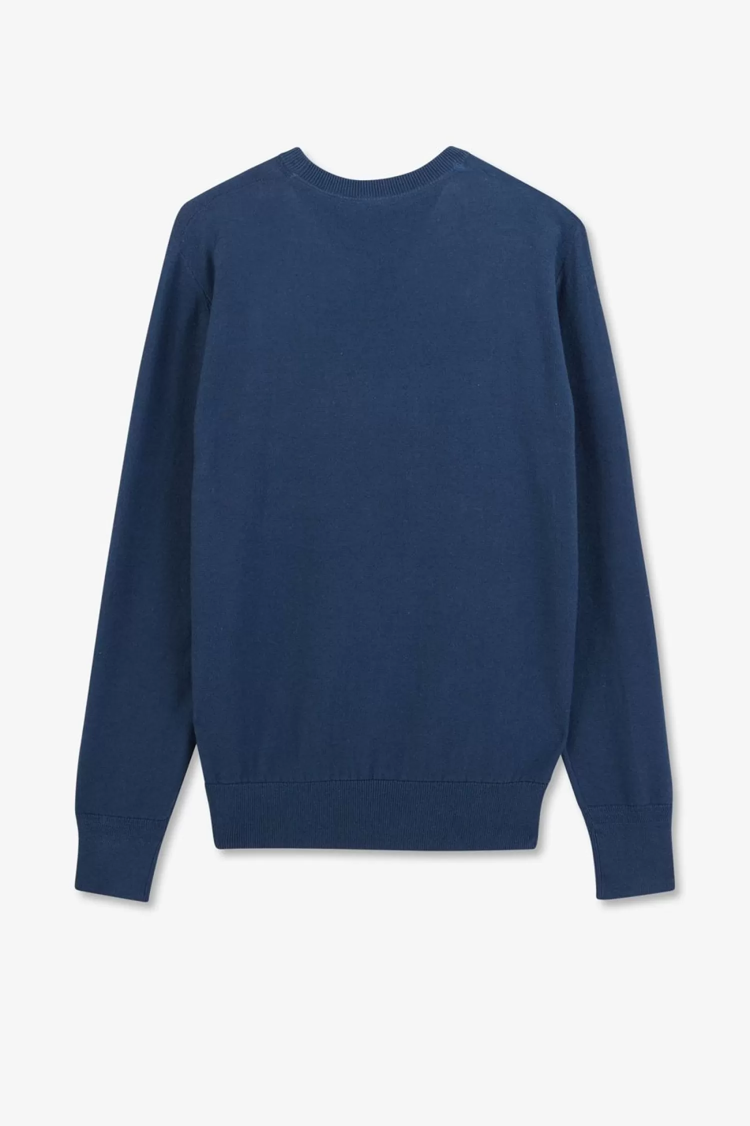 Eden Park Pull Bleu En Lin Melange-Homme Pulls