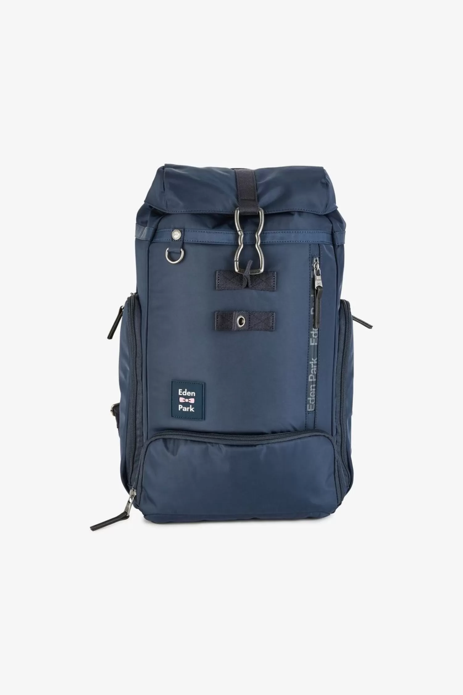 Eden Park Sac À Dos Bleu Fonce Multipoches-Homme Sac À Dos