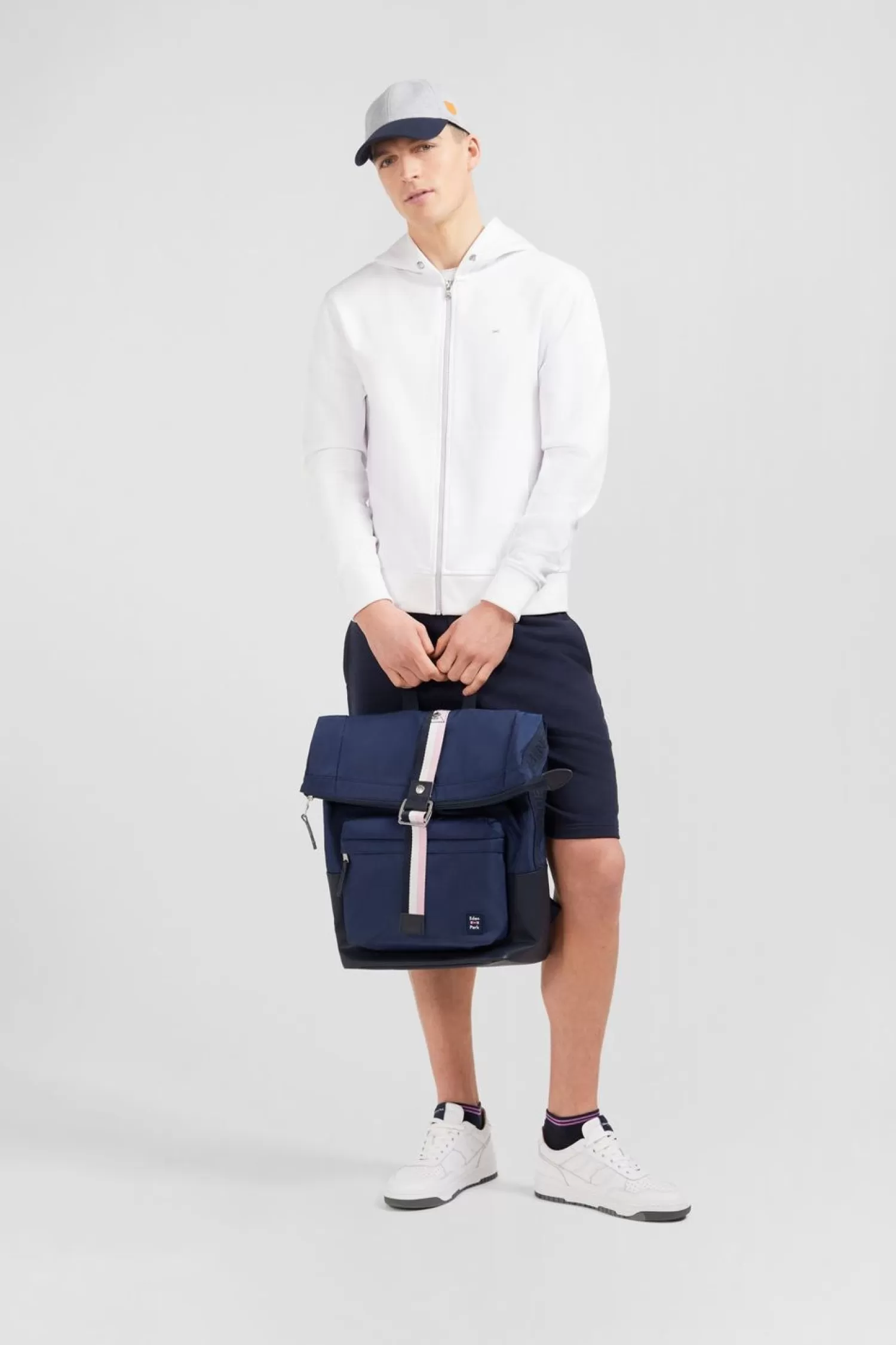 Eden Park Sac À Dos Bleu Marine-Homme Sac À Dos