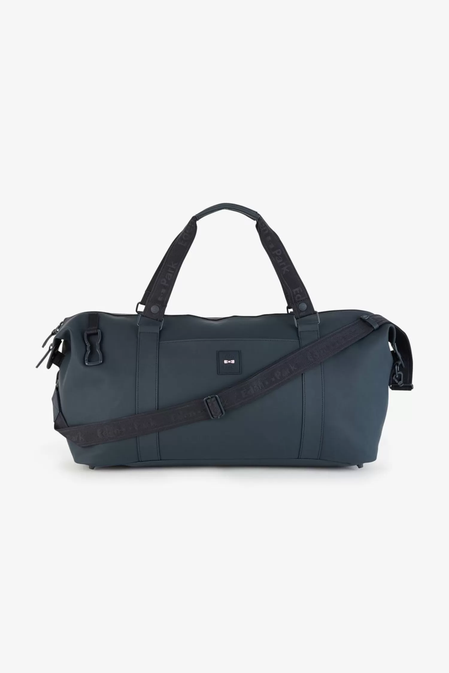 Eden Park Sac De Voyage En Gomme Bleu Fonce-Homme Sacs De Voyage