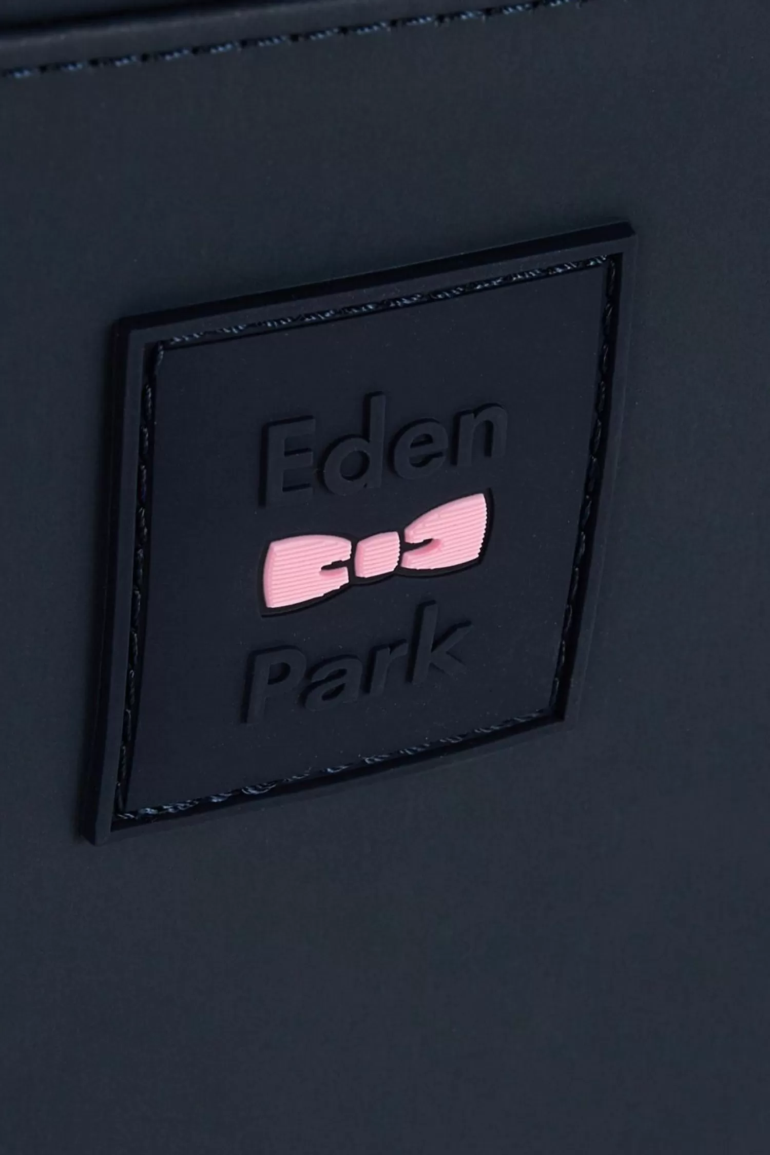 Eden Park Sacoche Ordinateur Portable Bleu Marine En Gomme 16"-Homme Sacoches