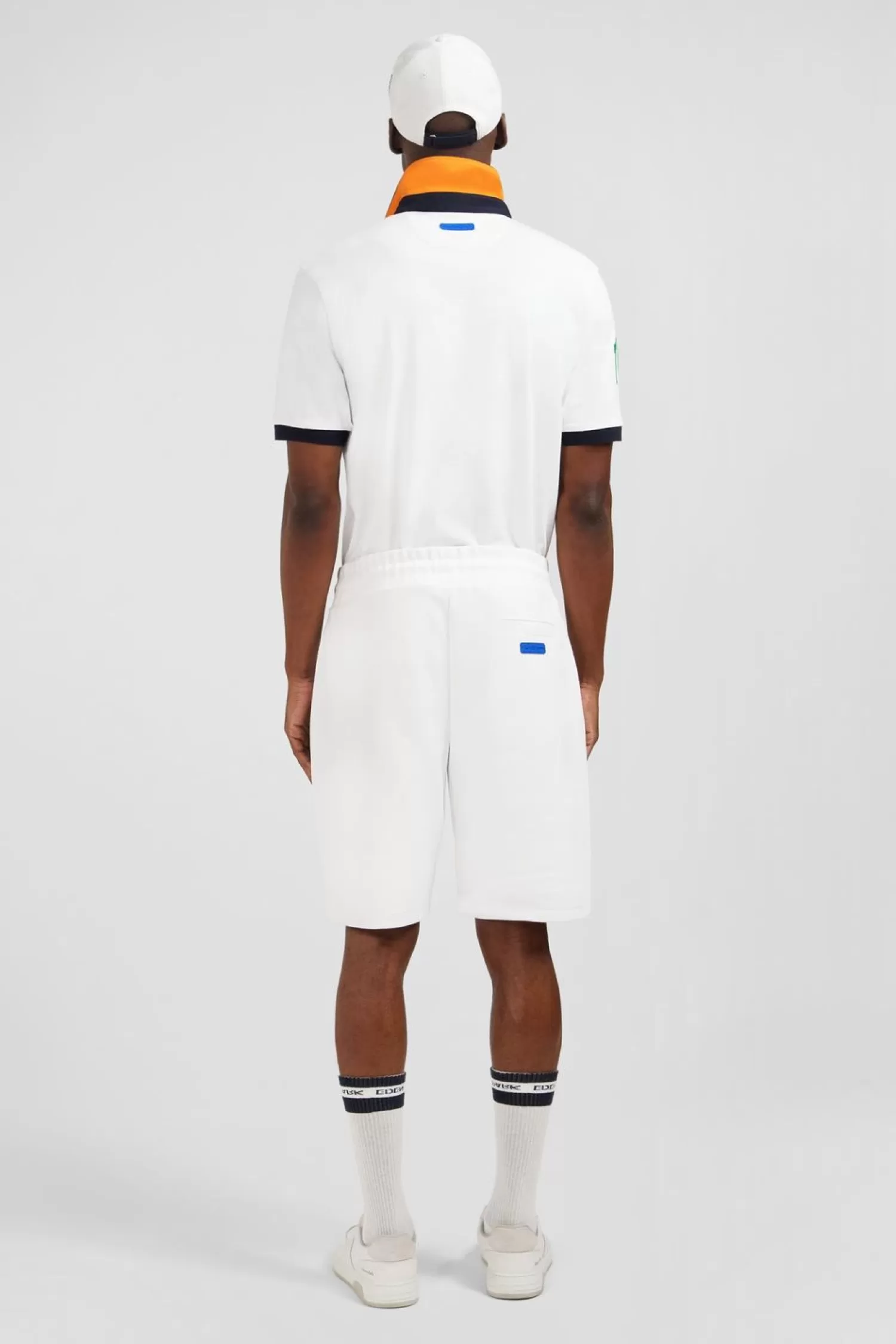 short_blanc_a_details_colores_3.webp Eden Park Short Blanc A Details Colores-Homme Shorts Et Bermudas