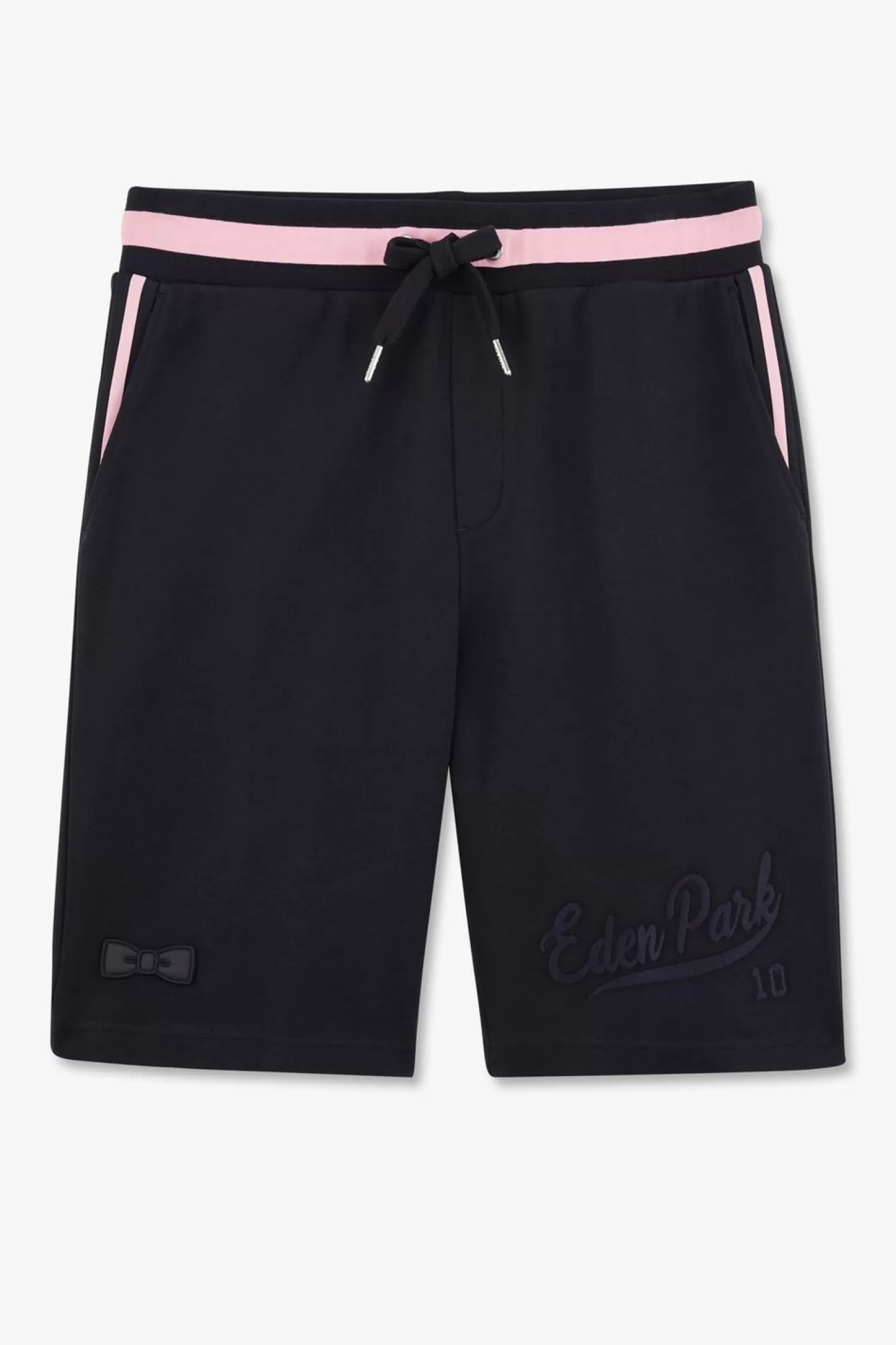 Eden Park Short Bleu Marine A Details Brodes-Homme Shorts Et Bermudas