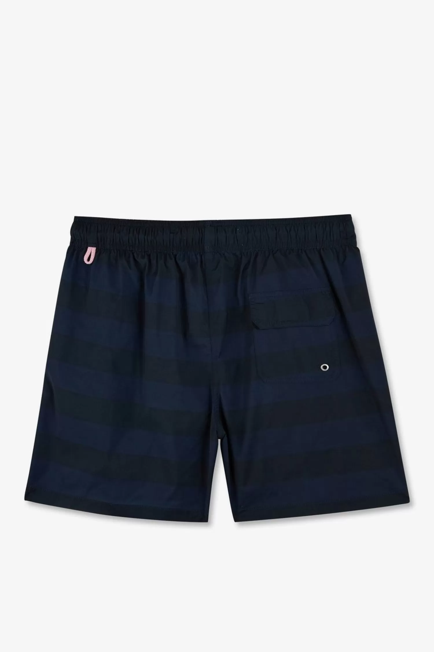 Eden Park Short De Bain A Rayures Bleu Marine-Homme Maillots De Bain